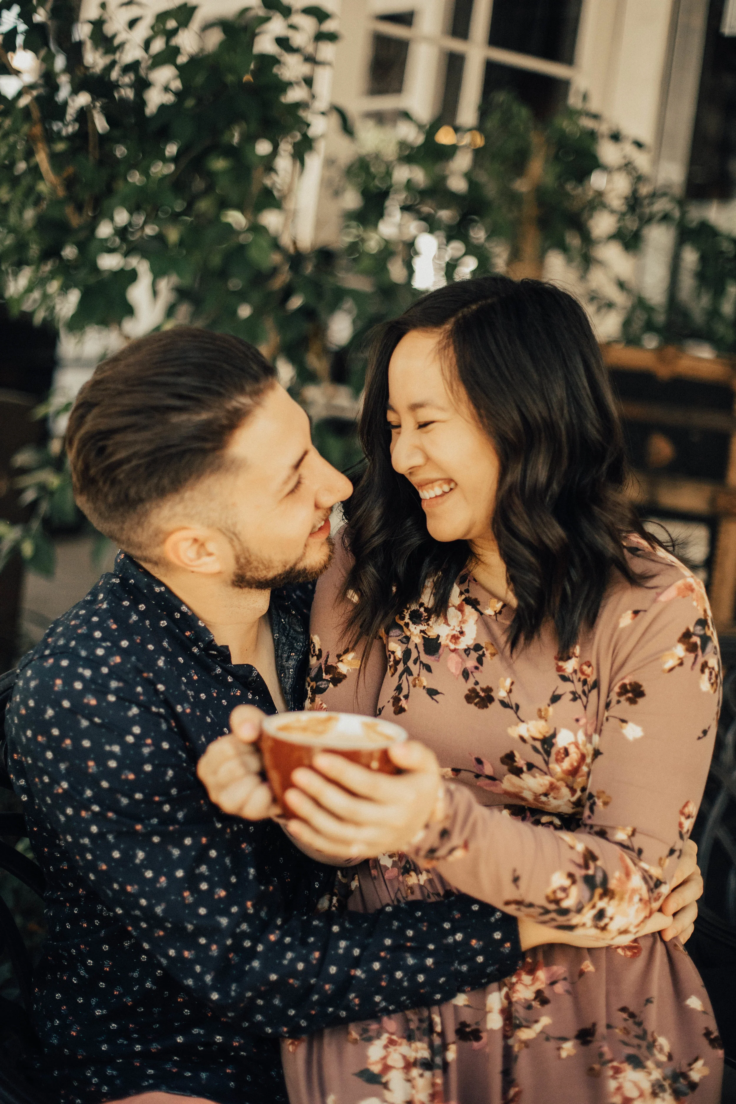 coffee shop engagement