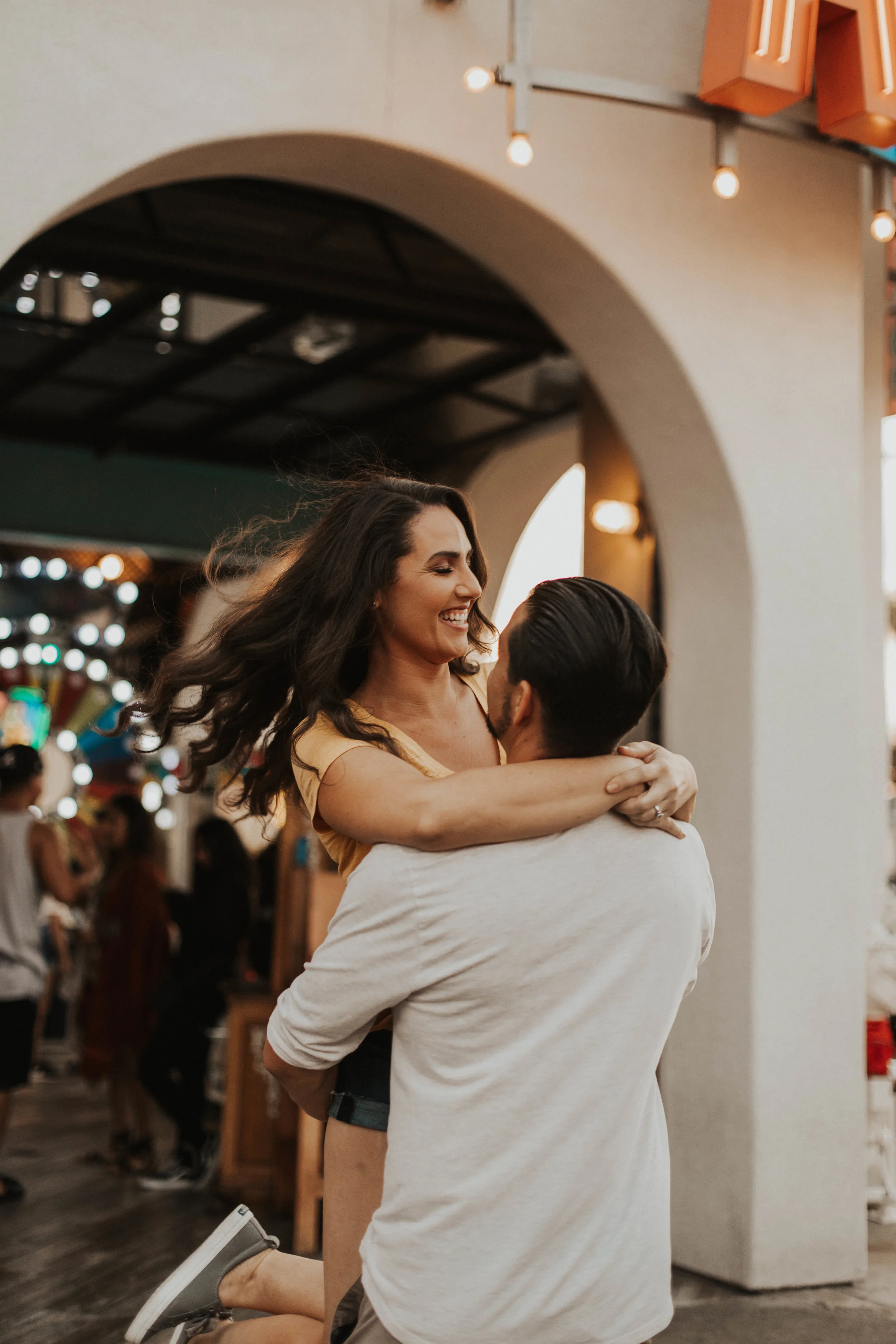 amusement park engagement