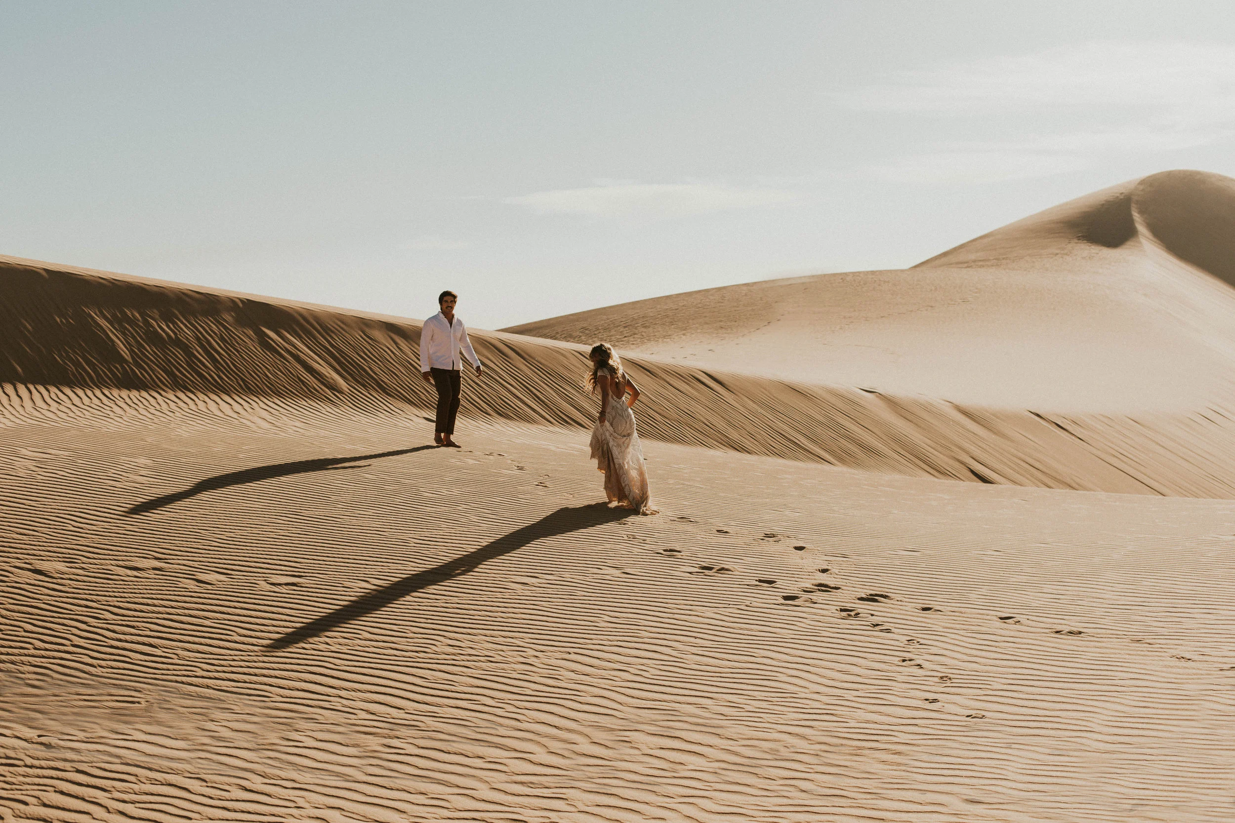 desert dunes elopement
