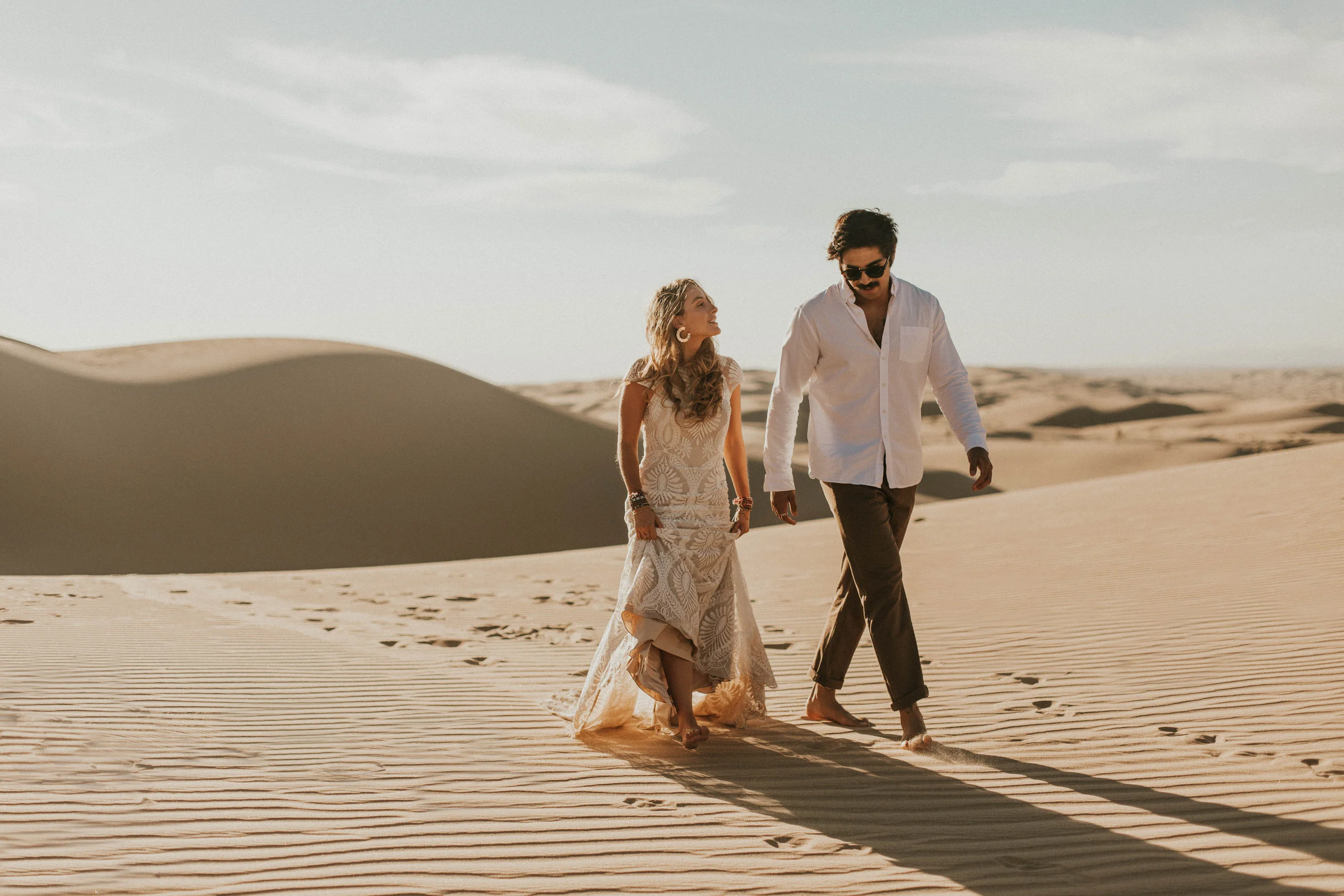 desert dunes elopement
