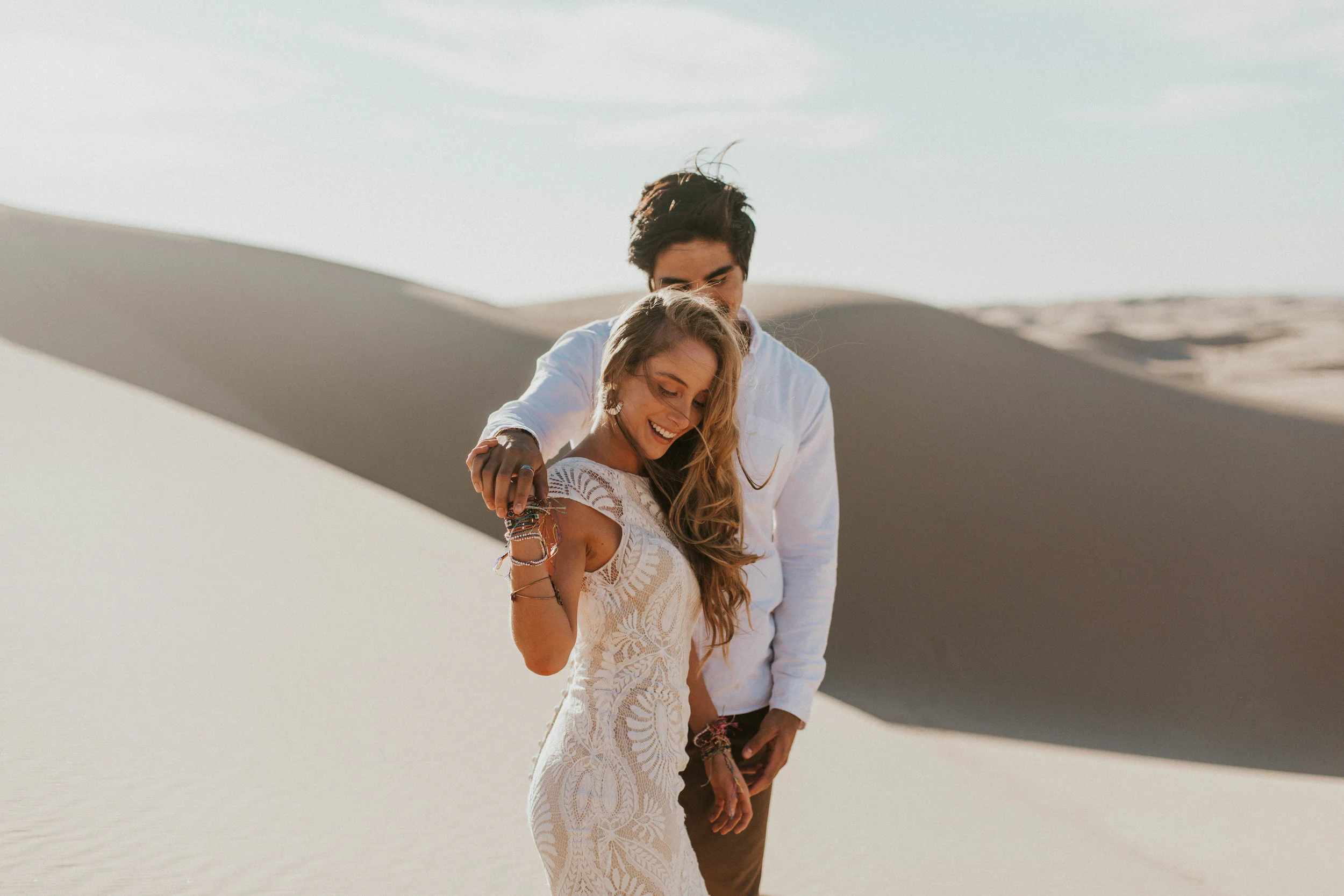 desert dunes elopement