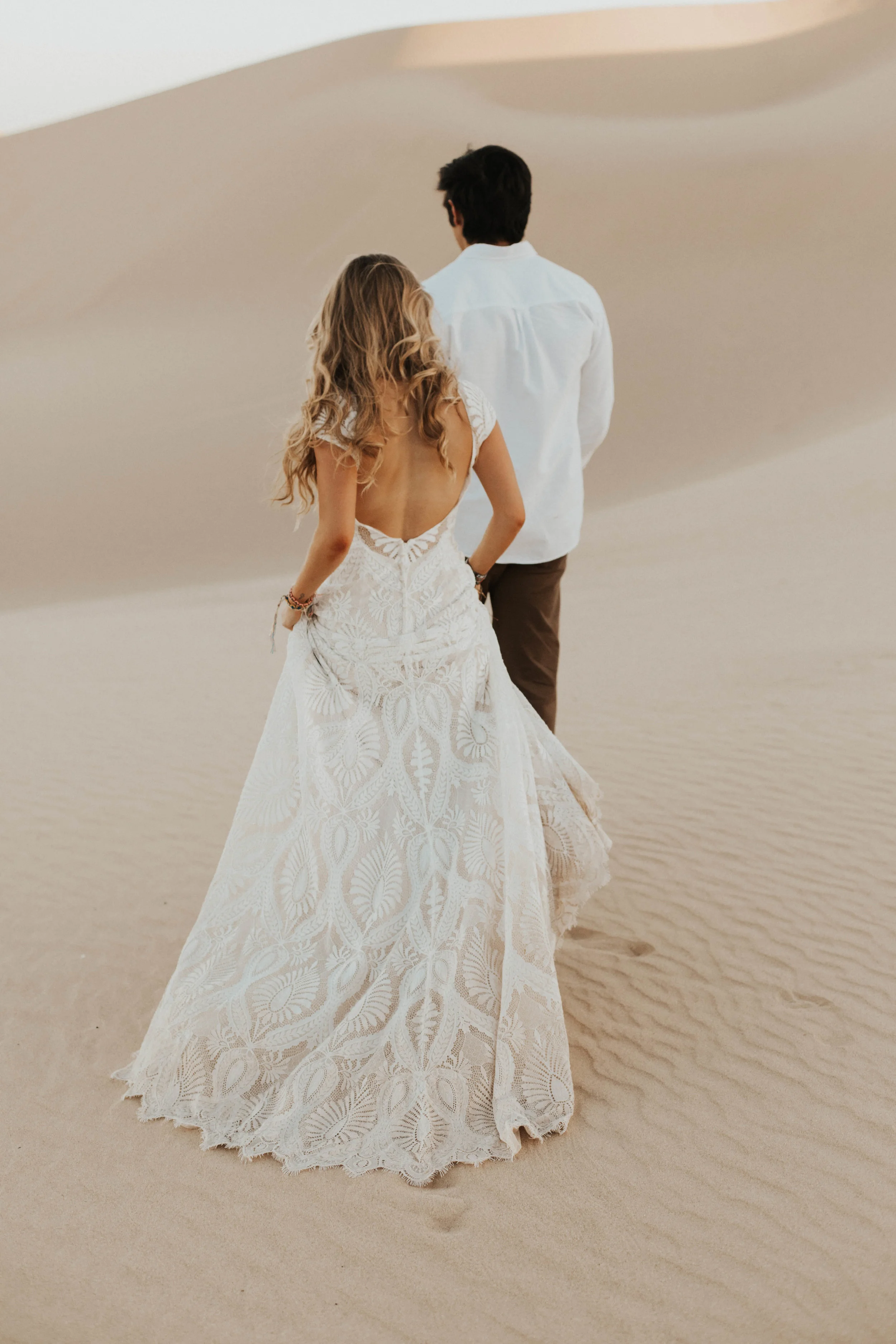 desert dunes elopement