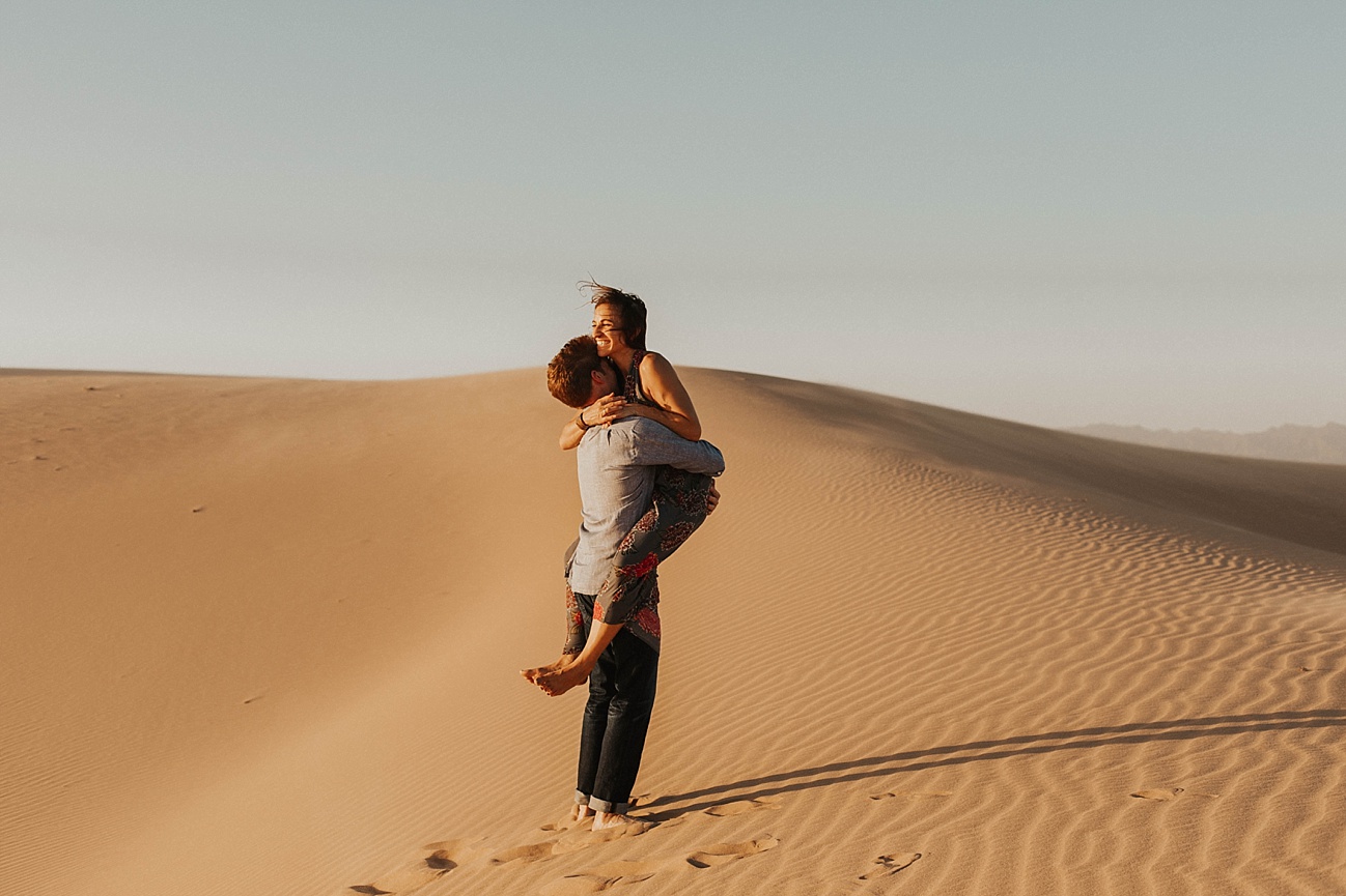 Sand dunes engagement