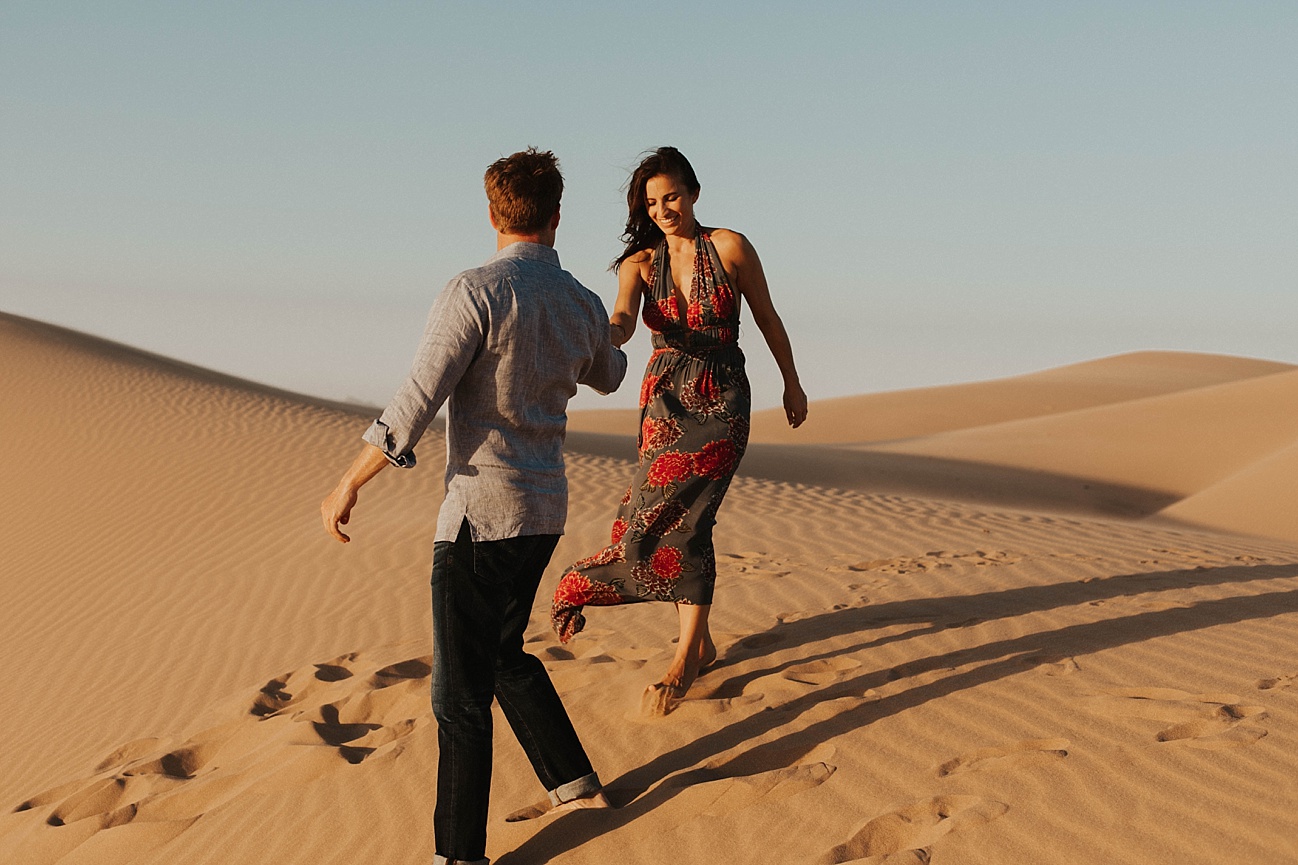 Sand dunes engagement