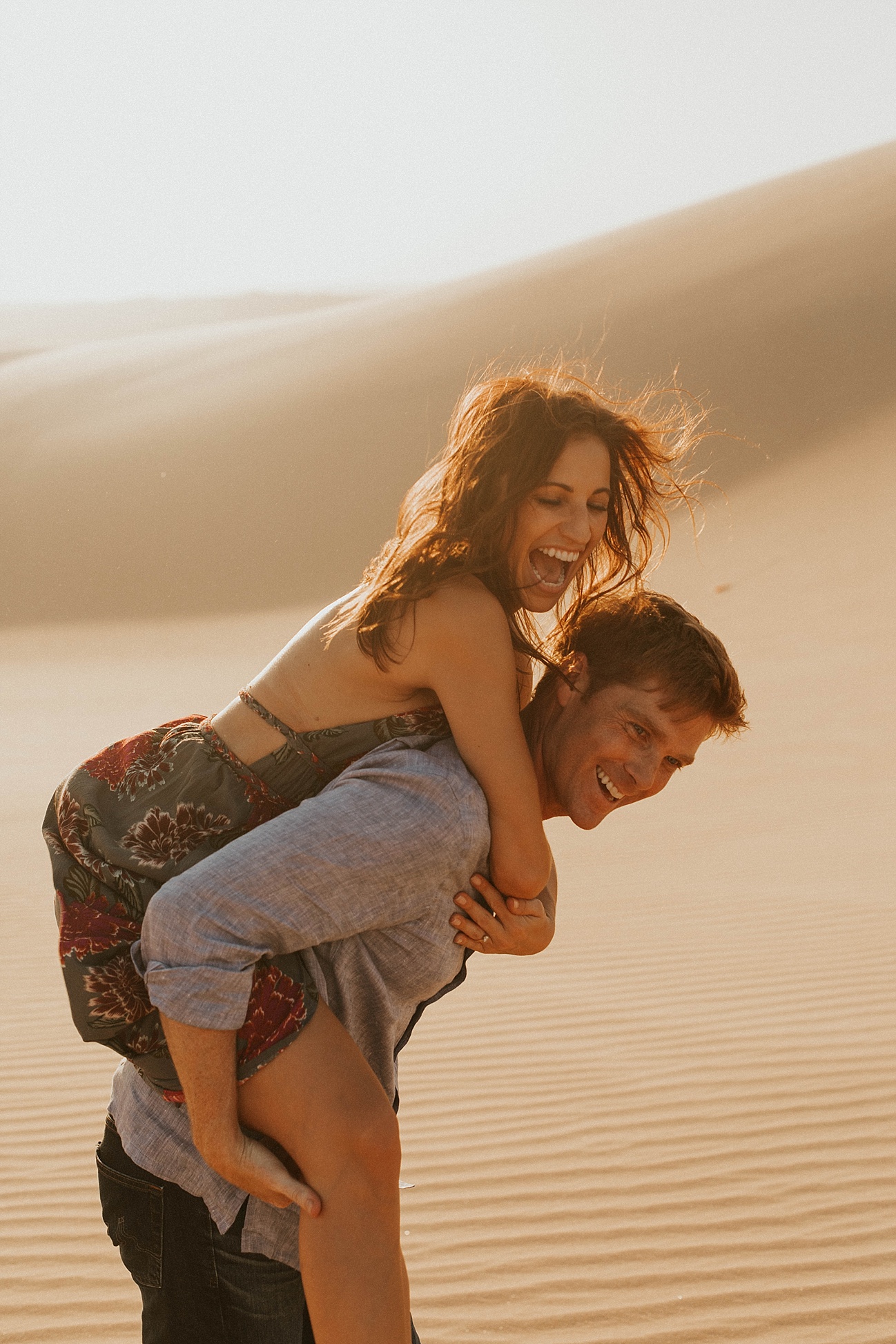Sand dunes engagement