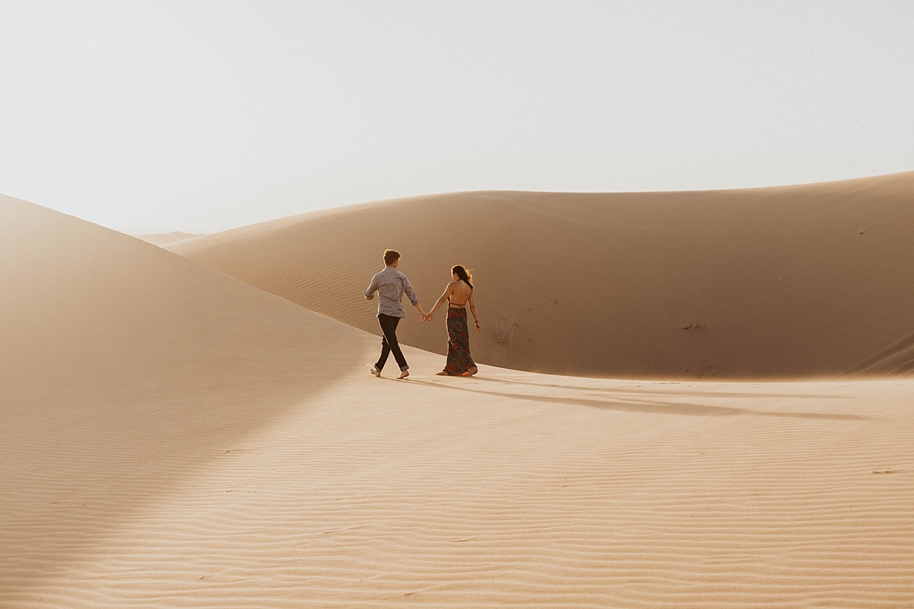 Sand dunes engagement