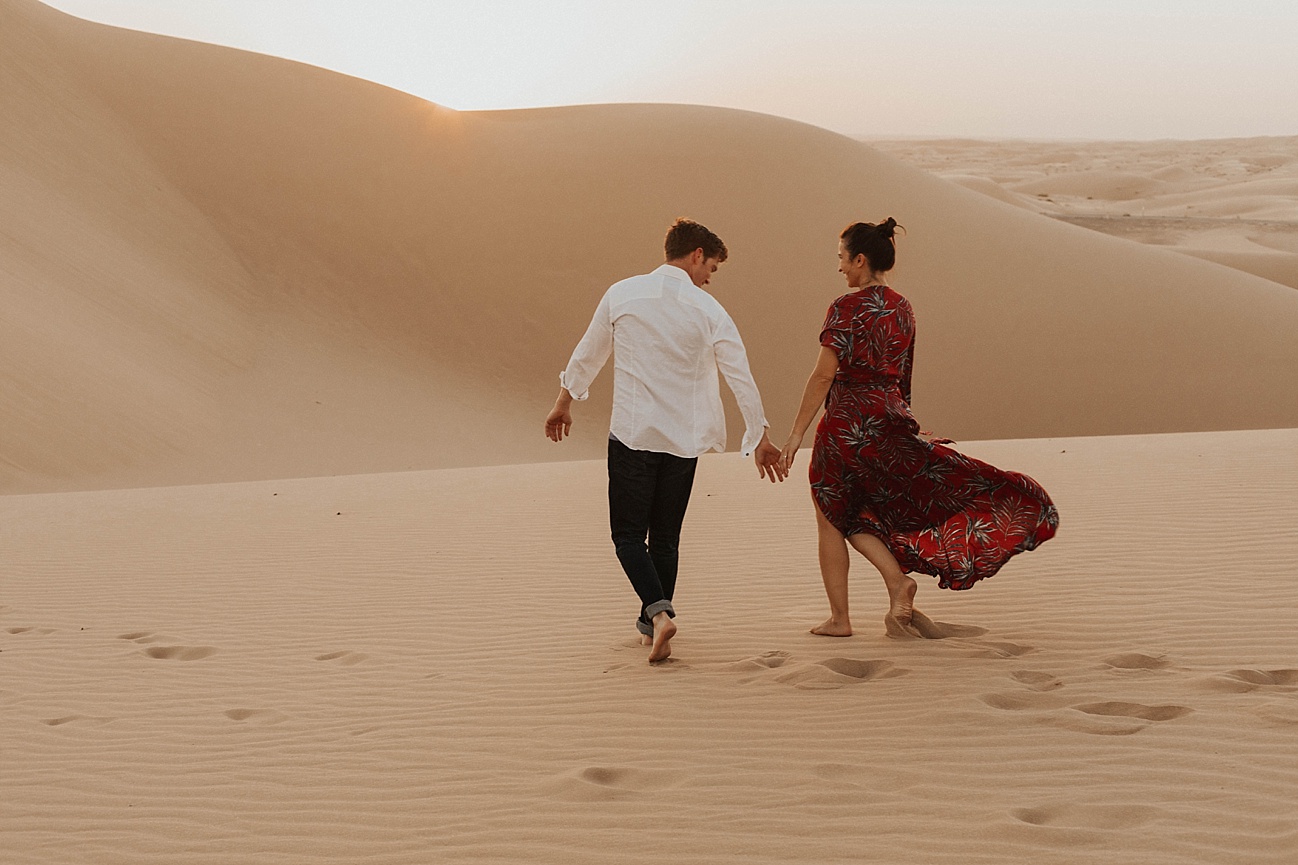 Sand dunes engagement