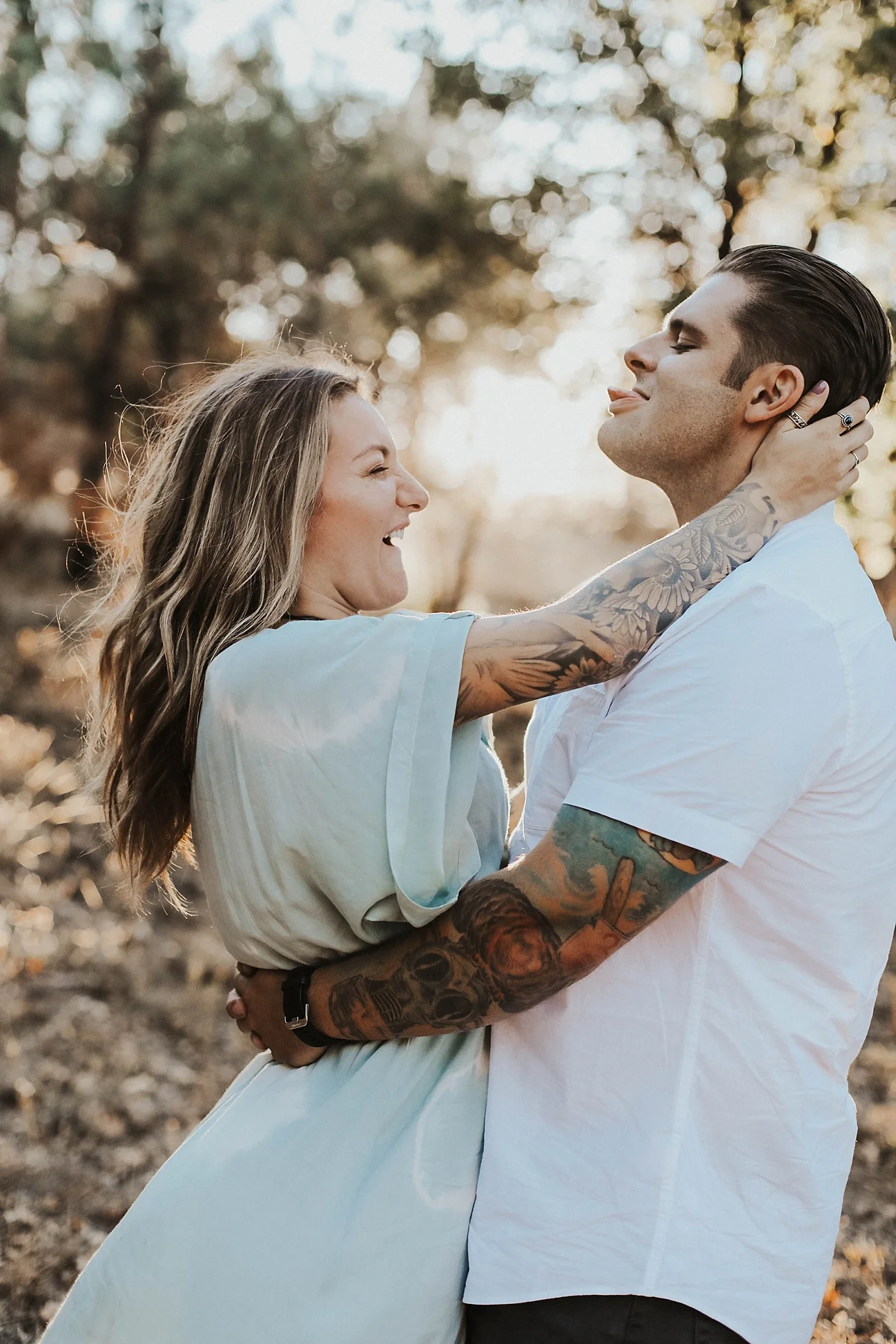 Fall forest engagement