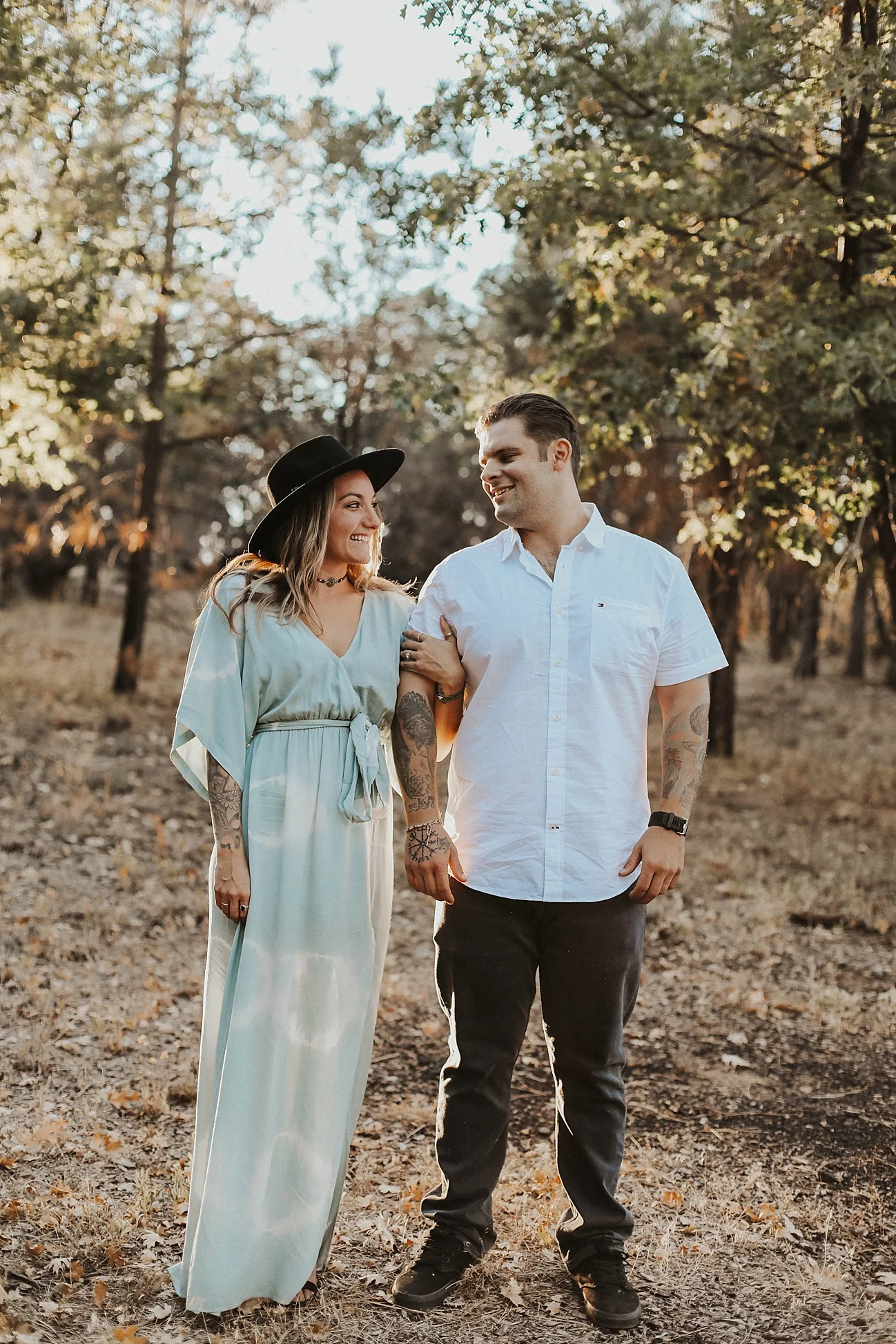 Fall forest engagement