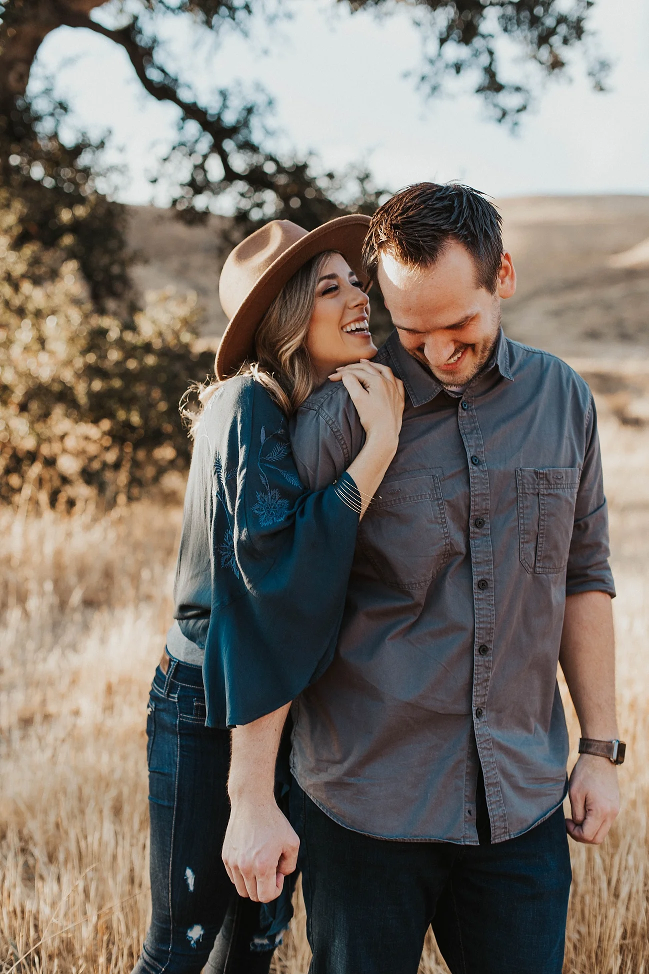 los angeles hills engagement
