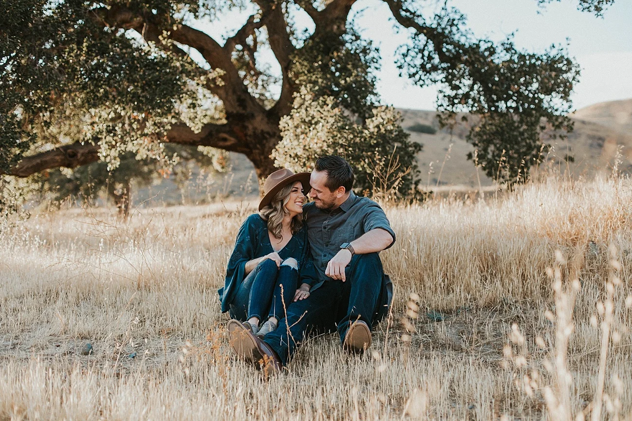 los angeles hills engagement