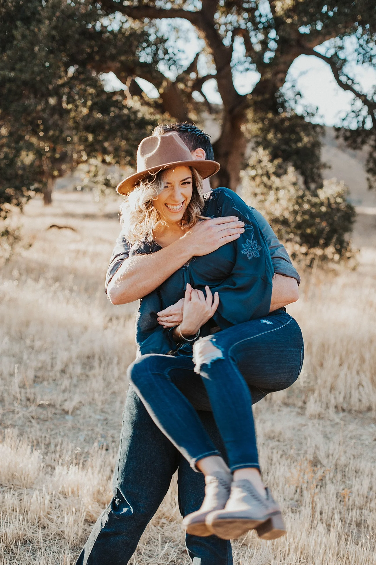 los angeles hills engagement