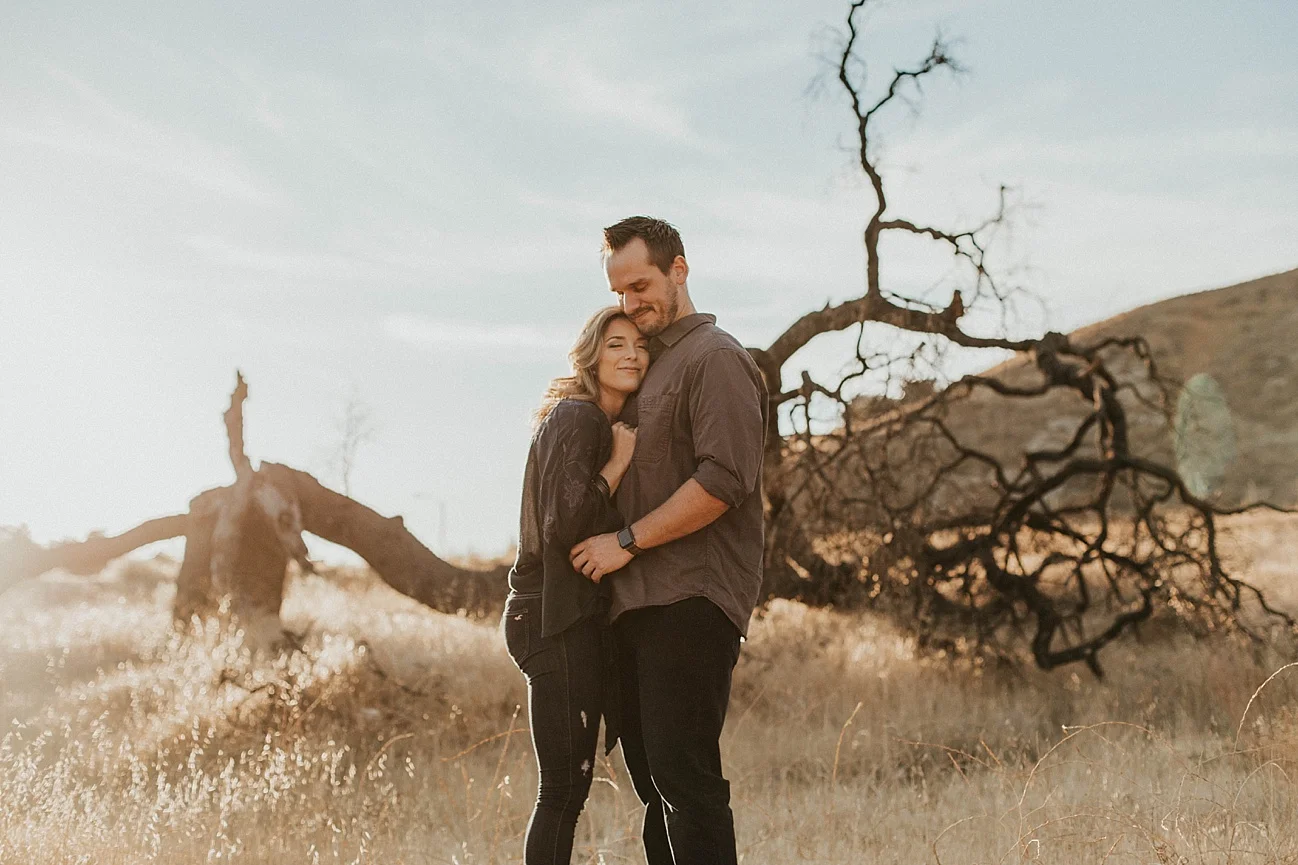 los angeles hills engagement