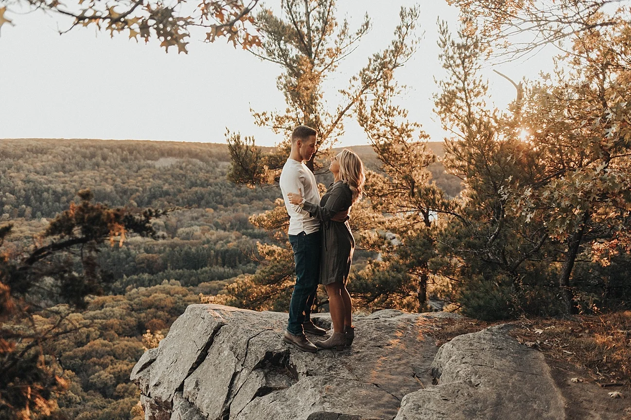 Devil's Lake Wisconsin Engagement