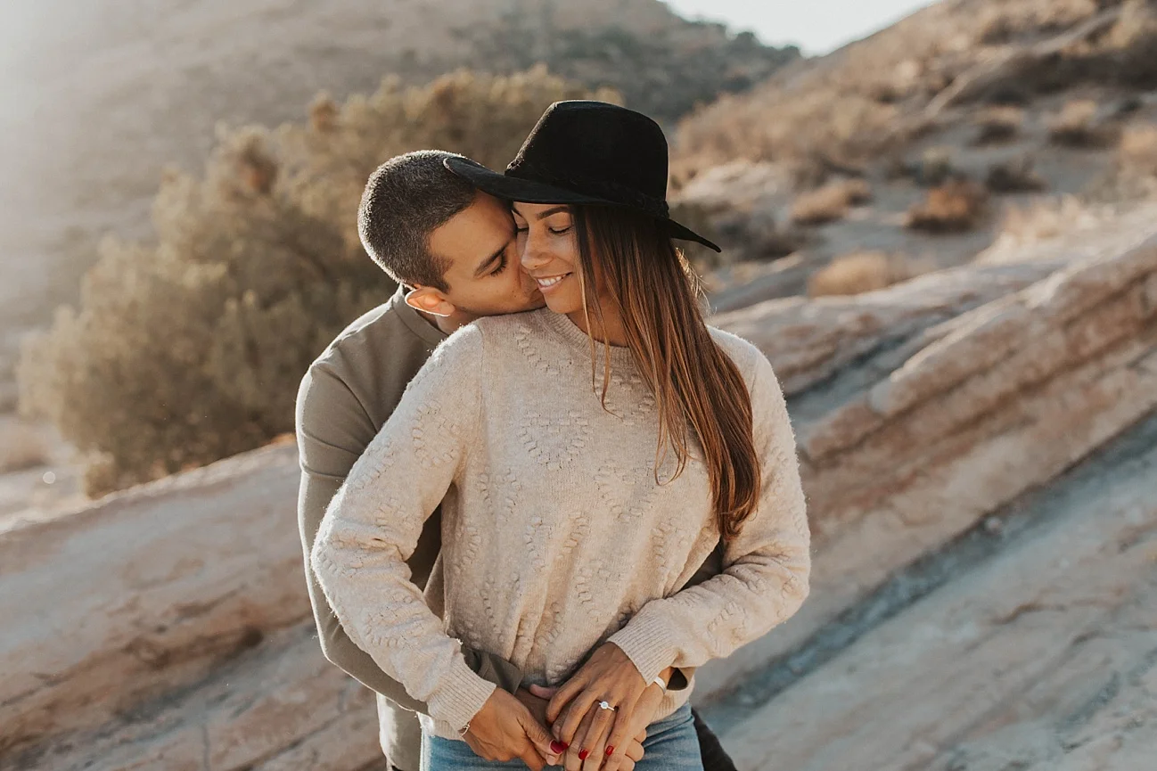 vasquez rocks engagement photos los angeles