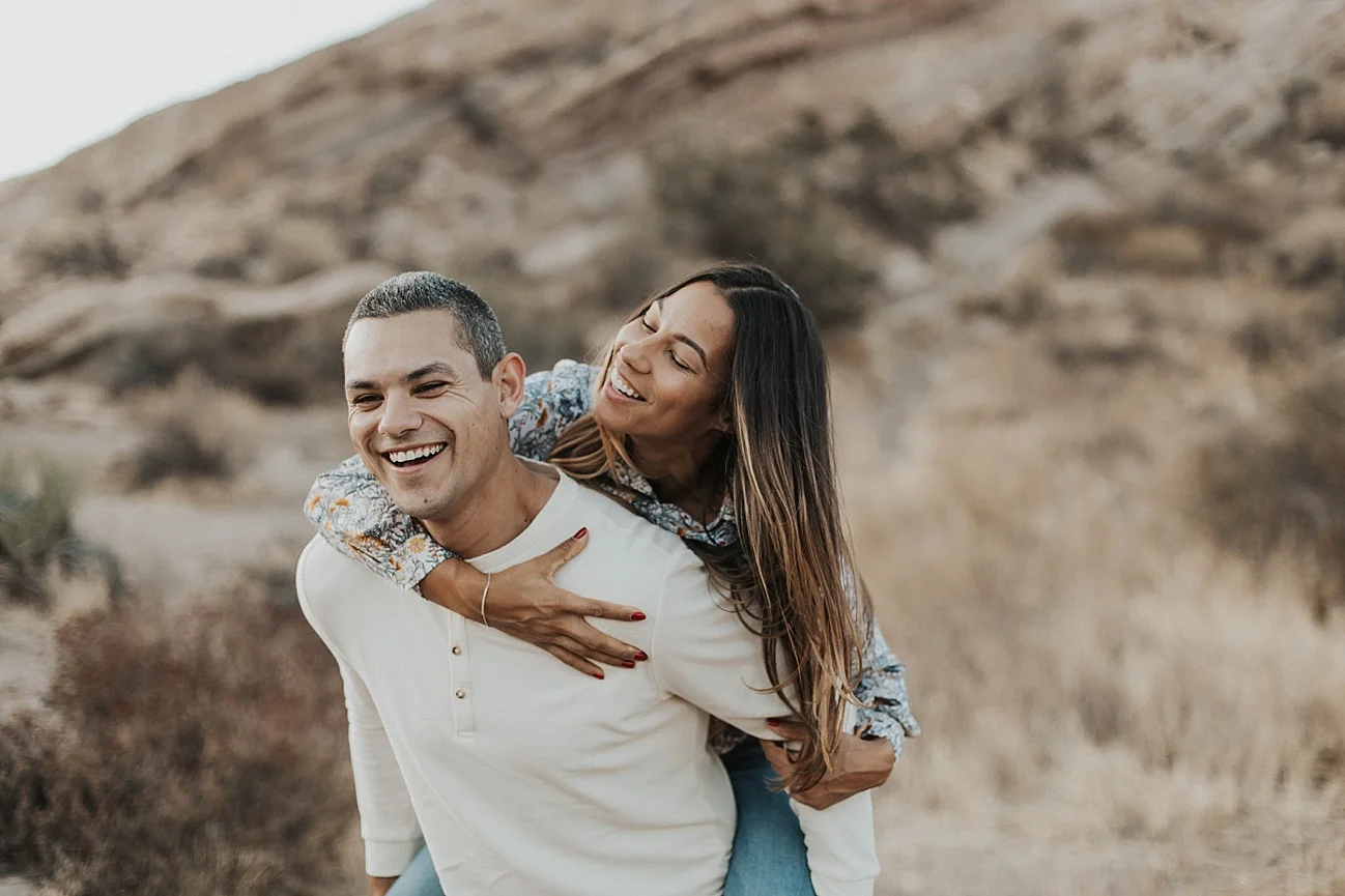 vasquez rocks engagement photos los angeles
