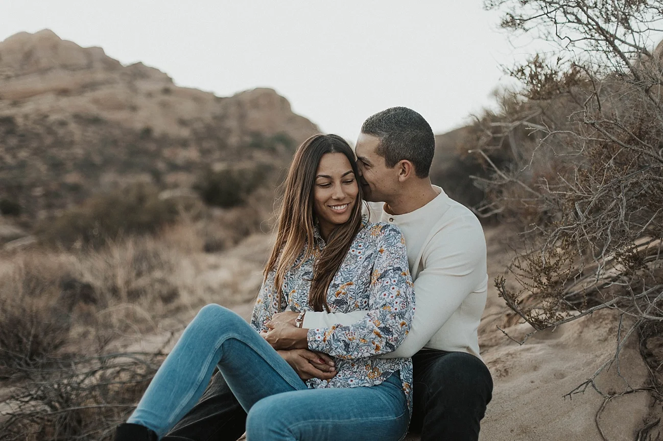 vasquez rocks engagement photos los angeles