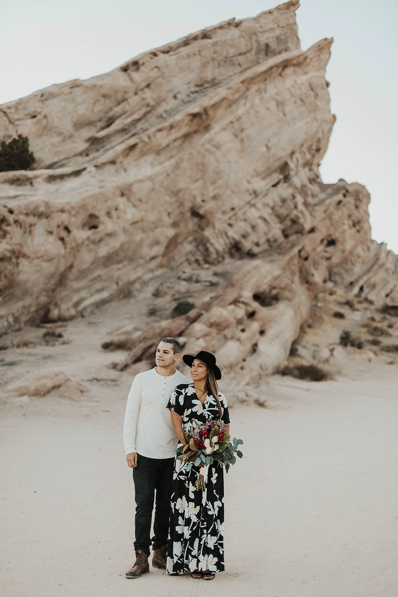 vasquez rocks engagement photos los angeles