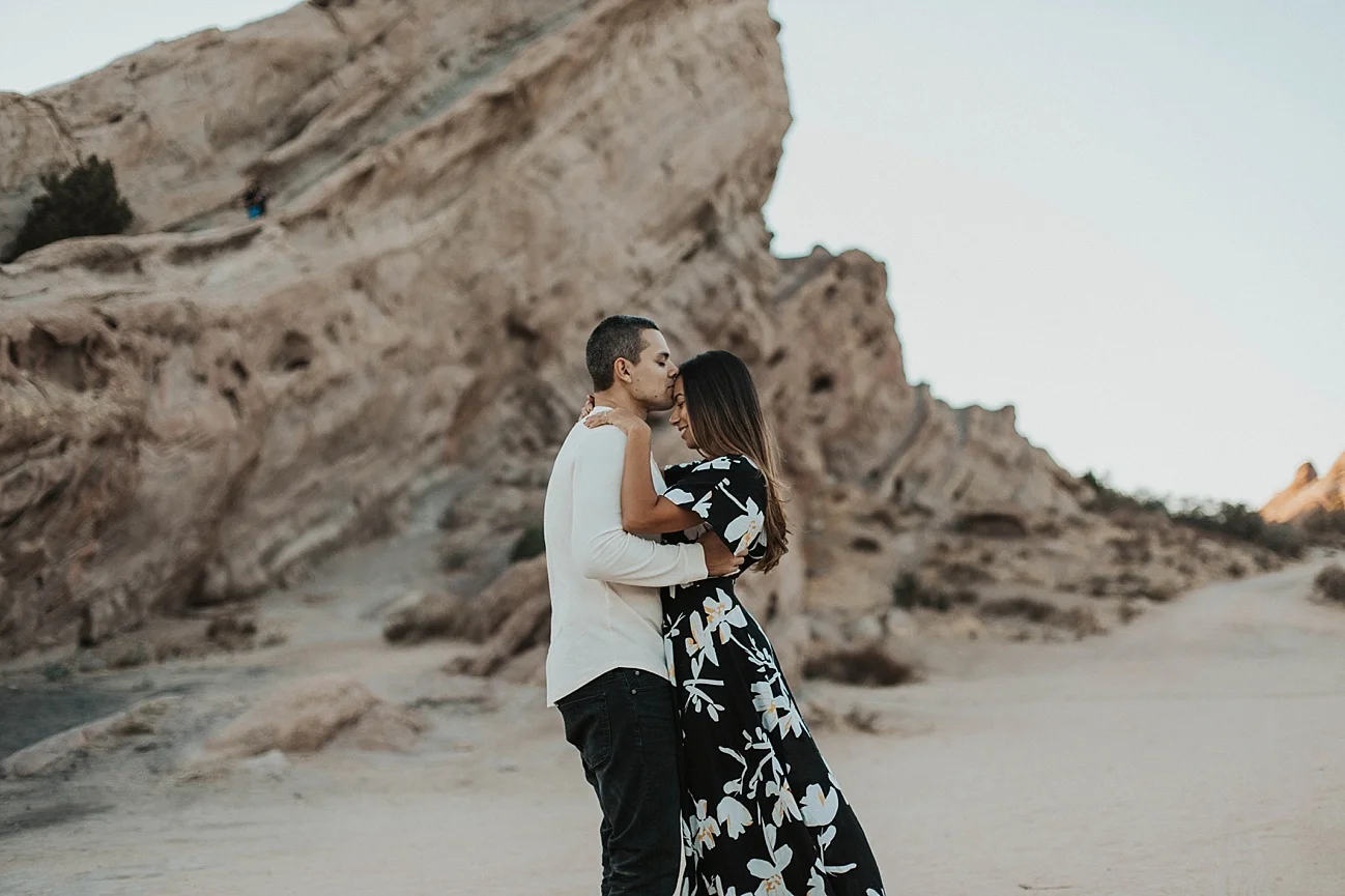 vasquez rocks engagement photos los angeles