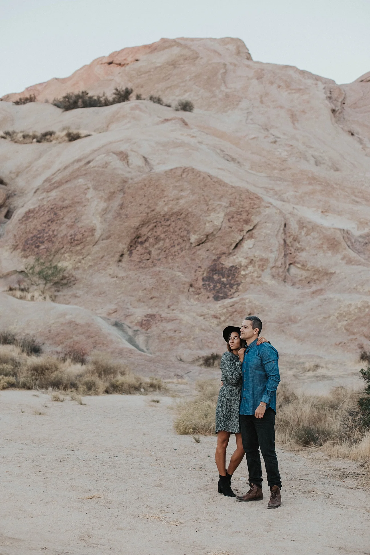 vasquez rocks engagement photos los angeles