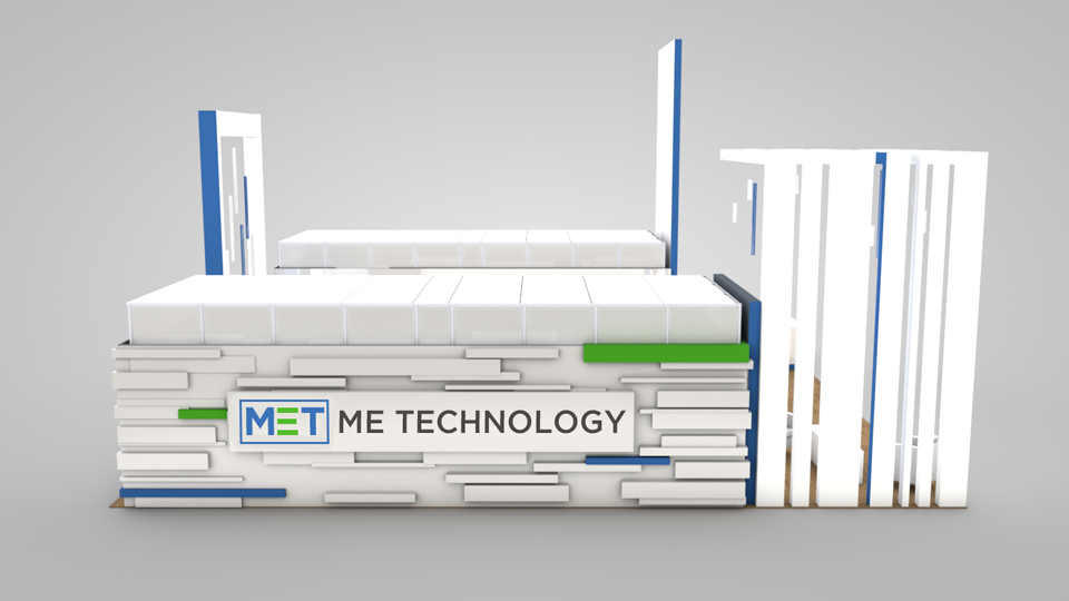 Side of MET Conference Booth
