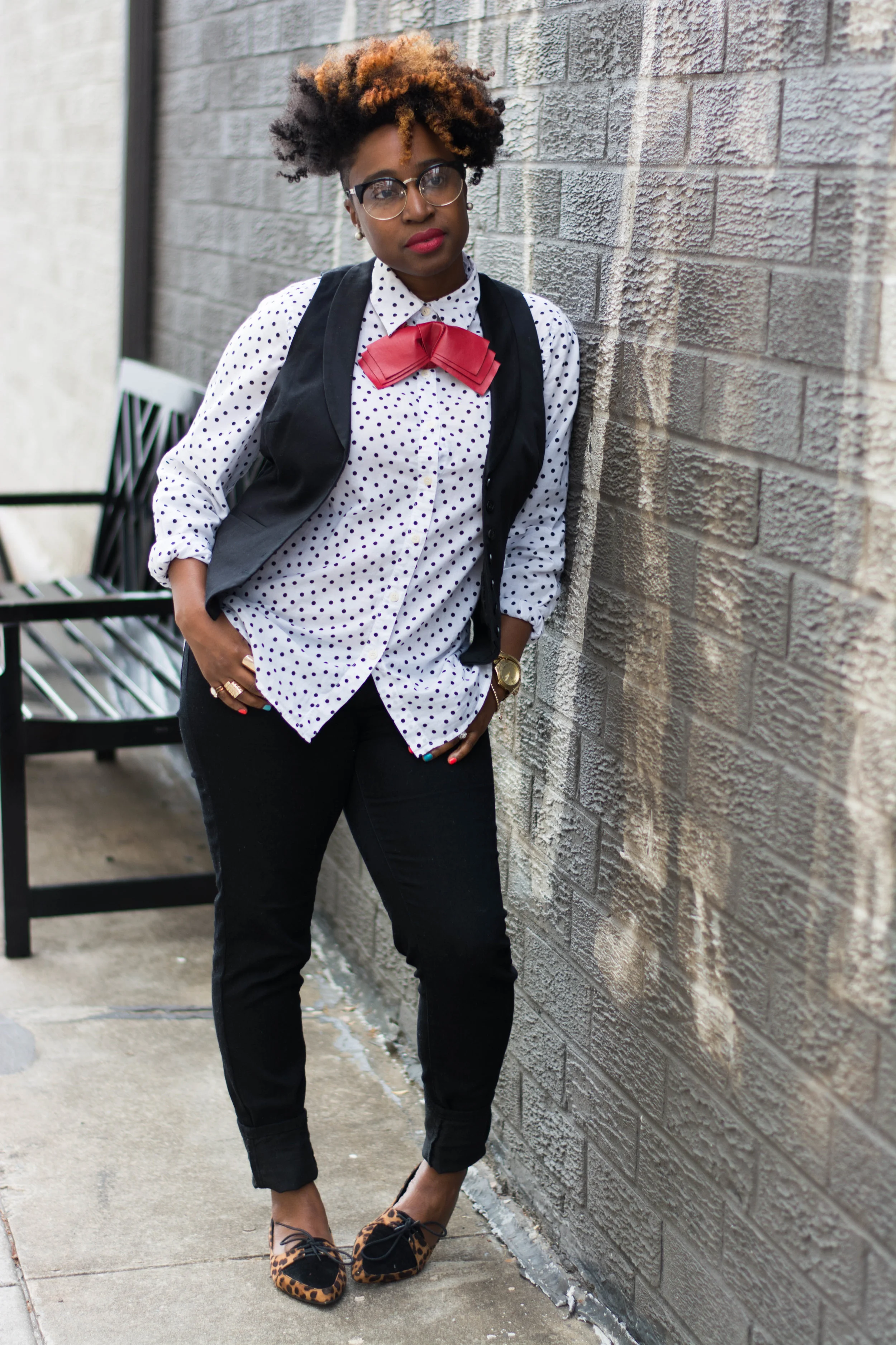 Melodie Stewart-The Style Klazit-Polkadots-Funky Flair Boutique-Atlanta Style Blogger-Atlanta Stylist