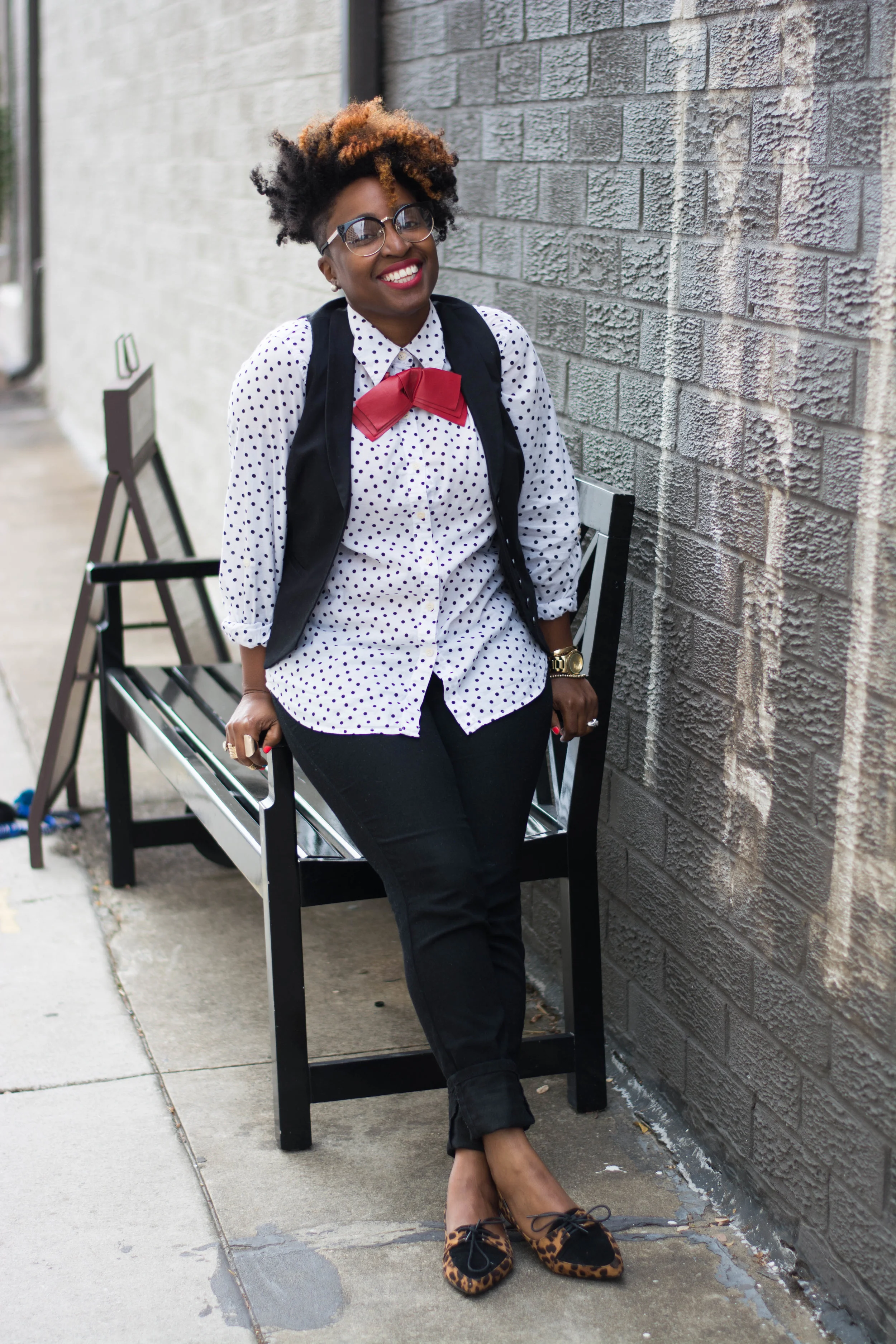 Melodie Stewart-The Style Klazit-Polkadots-Funky Flair Boutique-Atlanta Style Blogger-Atlanta Stylist