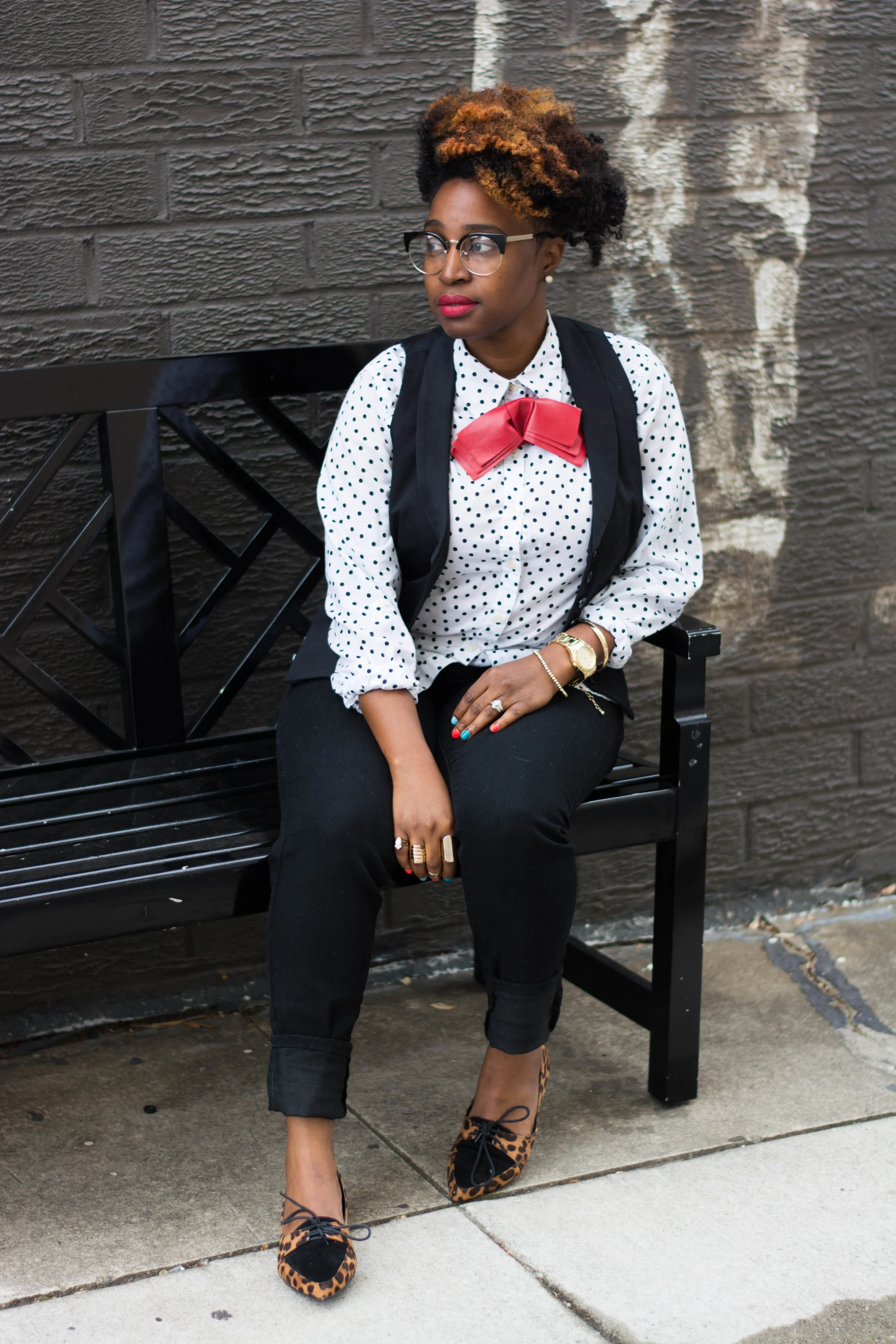 Melodie Stewart-The Style Klazit-Polkadots-Funky Flair Boutique-Atlanta Style Blogger-Atlanta Stylist