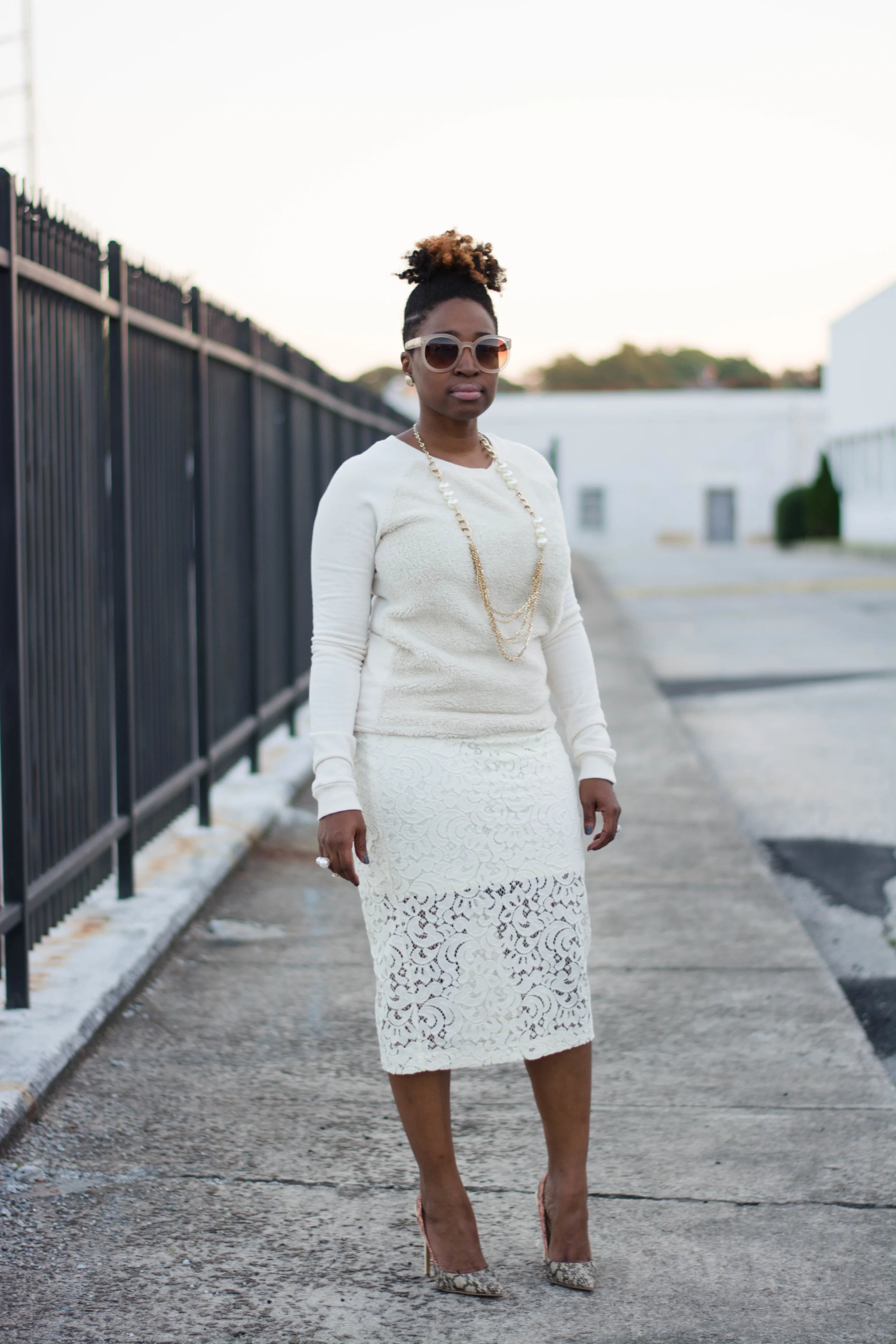 Melodie Stewart, The Style Klazit, Monochrome street style, Atlanta Stylist, Atlanta Style Blogger