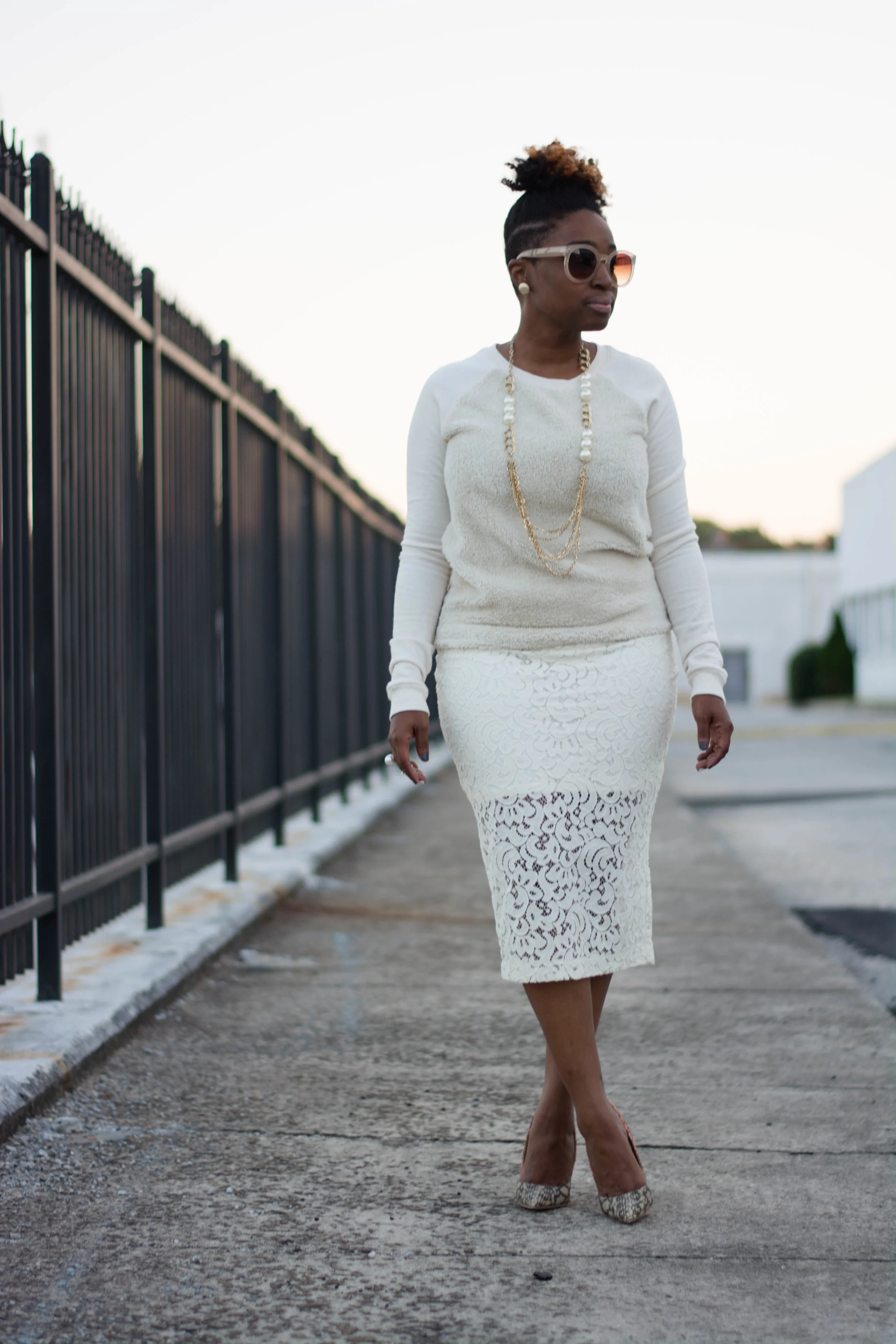 Melodie Stewart, The Style Klazit, Monochrome street style, Atlanta Stylist, Atlanta Style Blogger