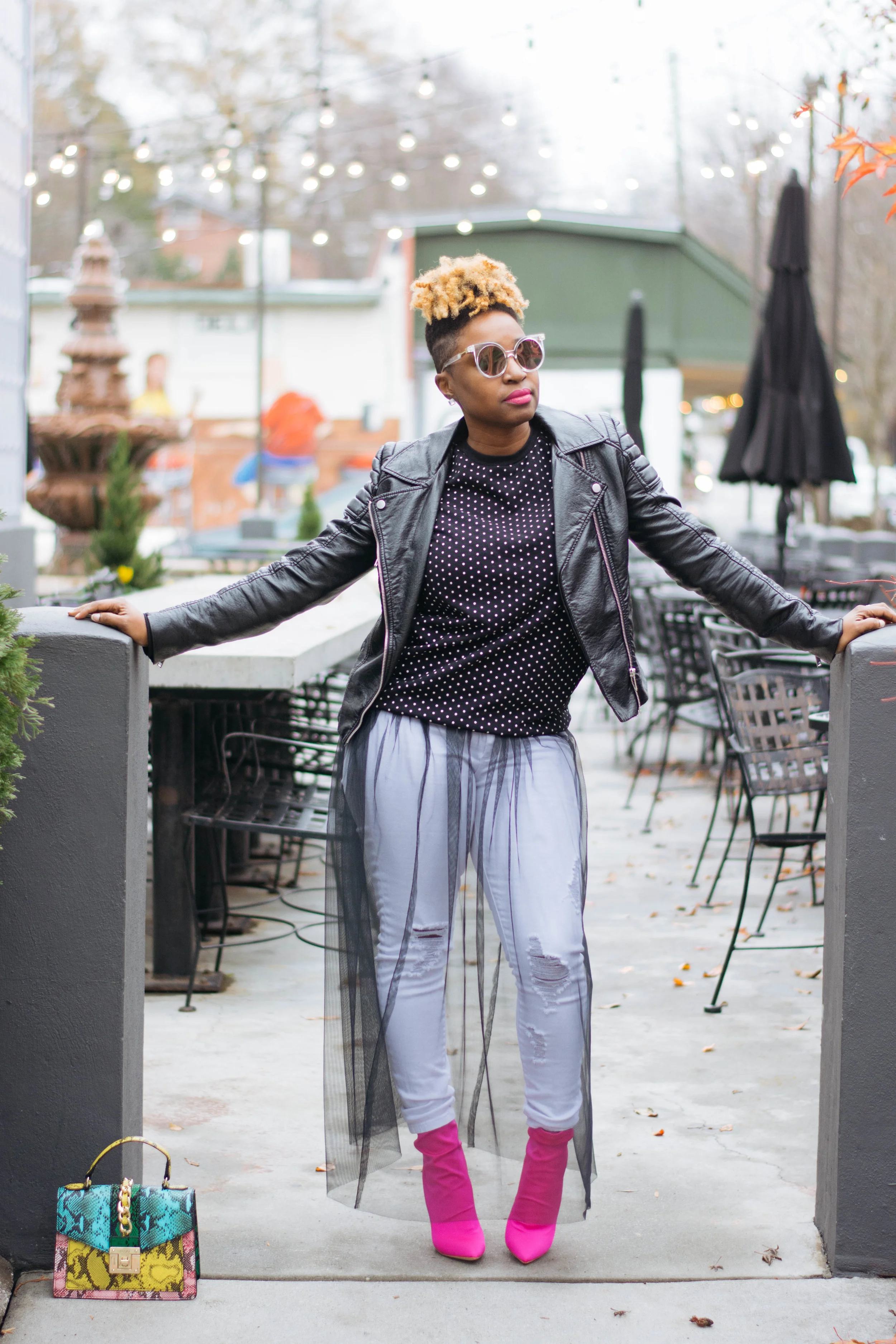 New Years Eve Outfit Inspo, Atlanta style blogger, Top black blogger