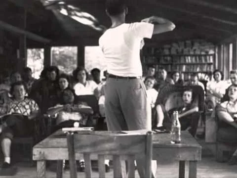 A folk school in the early 20th Century