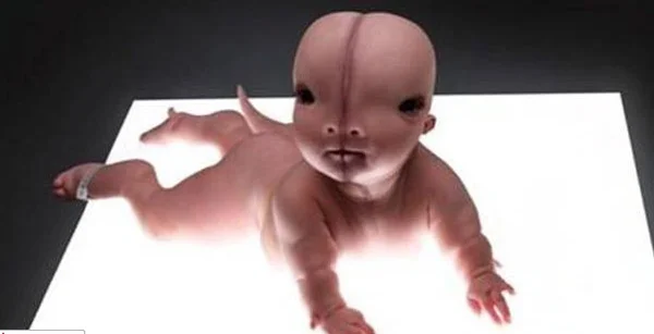 Dang. This isn't real but still... is it creepier than the picture of Tom Bosley above? It's a toss up.