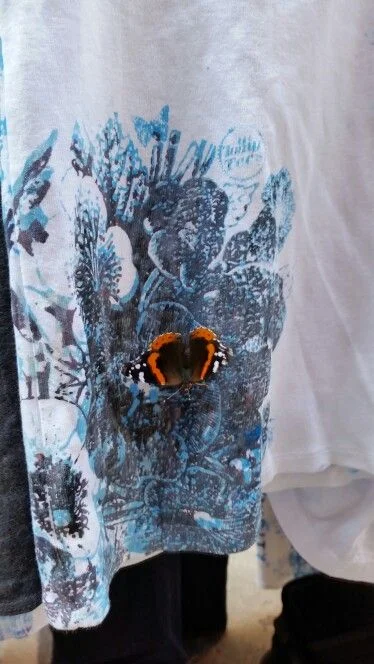 Alternative Organic cotton • Glow in the Dark • handprinted in BK, NY • TommyTees NYC Street Style