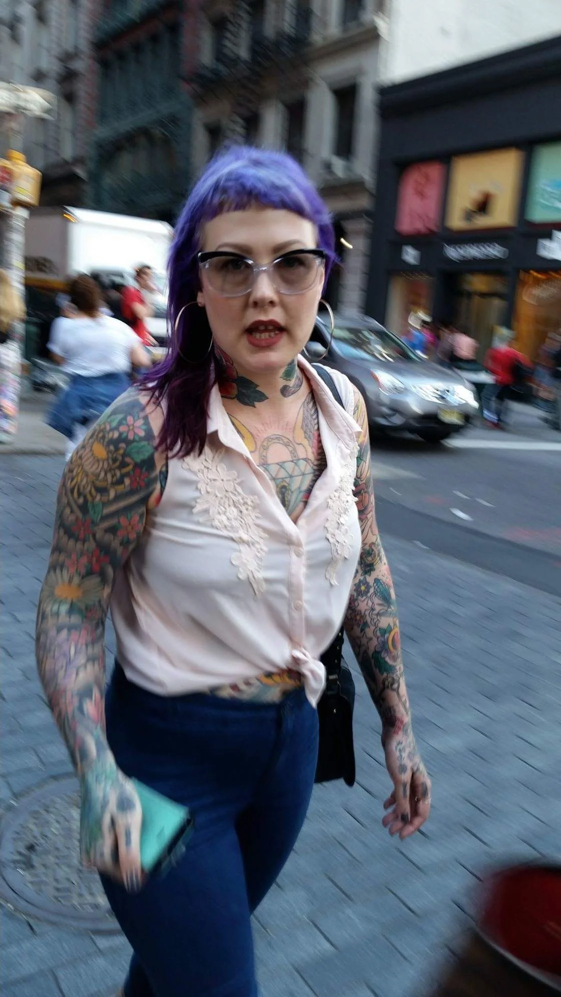 Original street photography & one of a kind shirts by Tommy Hart • TommyTees NYC Street Style
