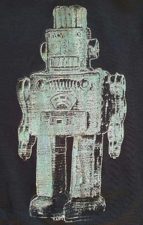 Alternative Organic cotton • Glow in the Dark • Handprinted in BK, NY • TommyTees NYC Street Style