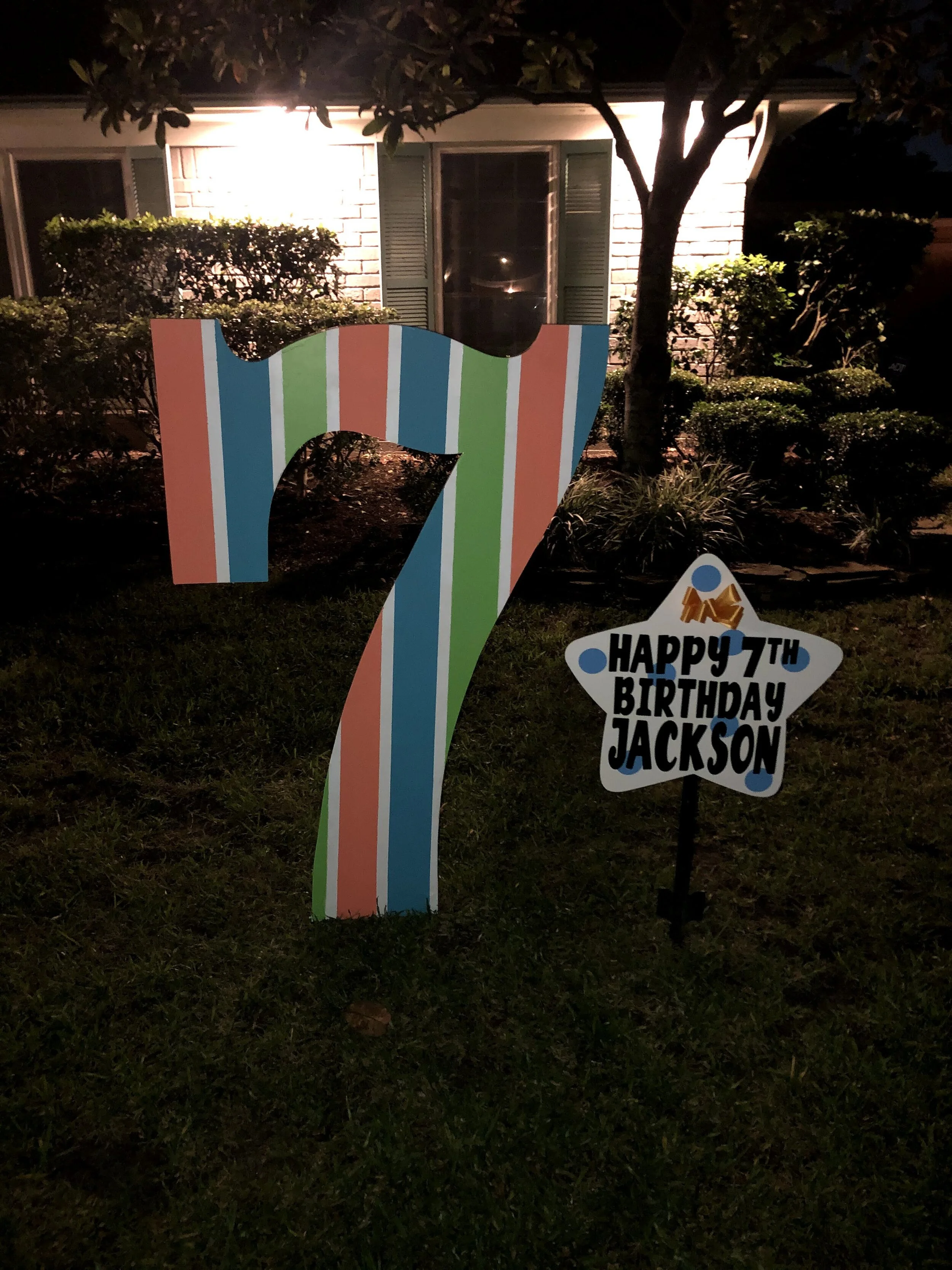 One Sign Day Birthday Signs Houston, Texas — One Sign Day New Baby