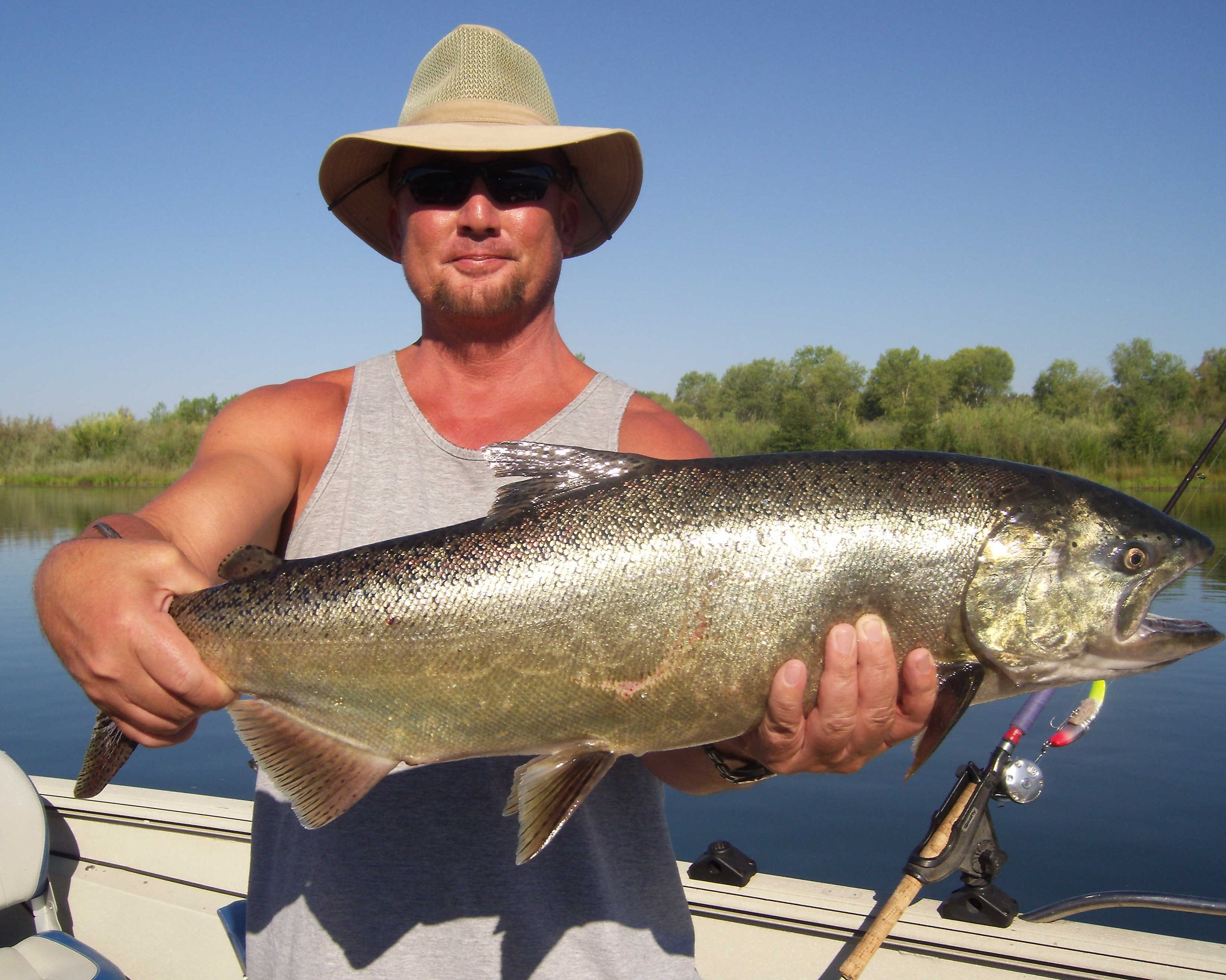 sacramento river salmon fishing 8 14 14 1.JPG