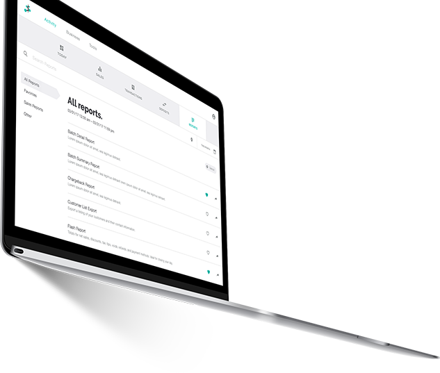 Payments Reporting Software Client Portal