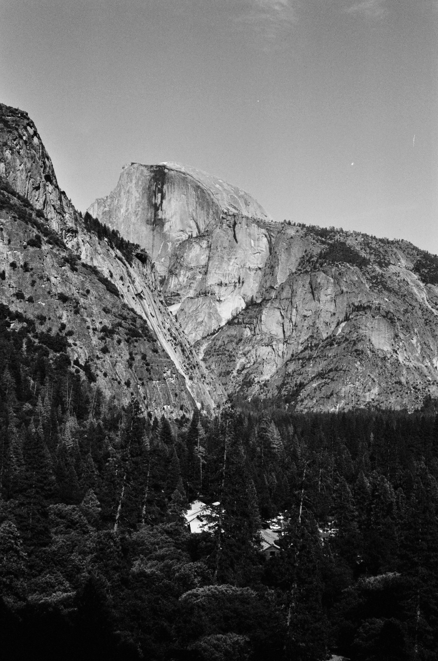 Half Dome from the valley