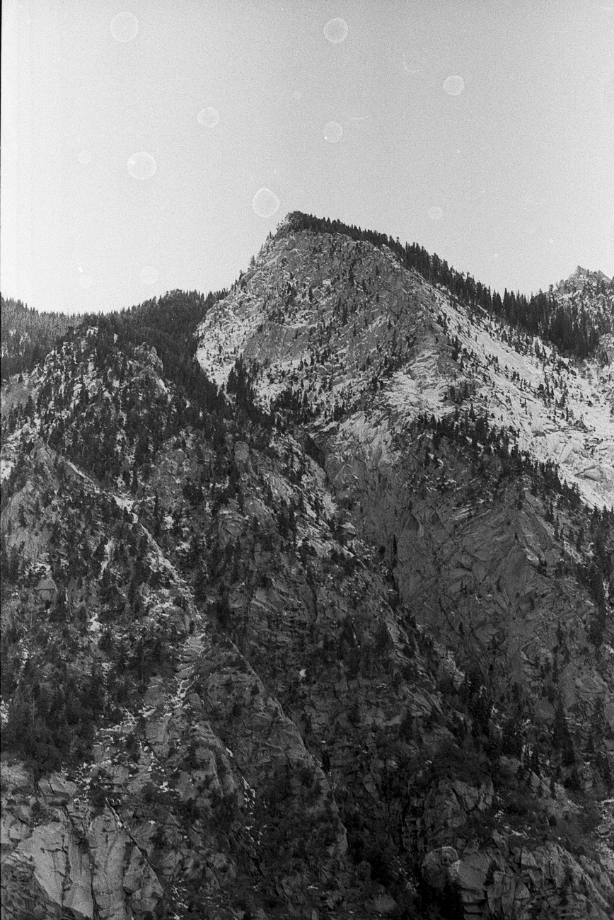 South side of Little Cottonwood. The sun still hadn't risen