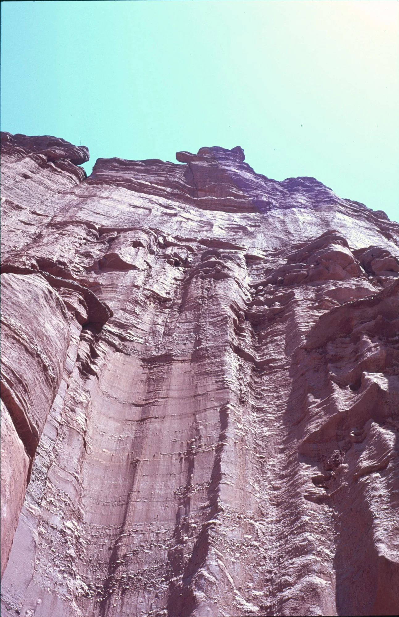 Piles of ancient mud