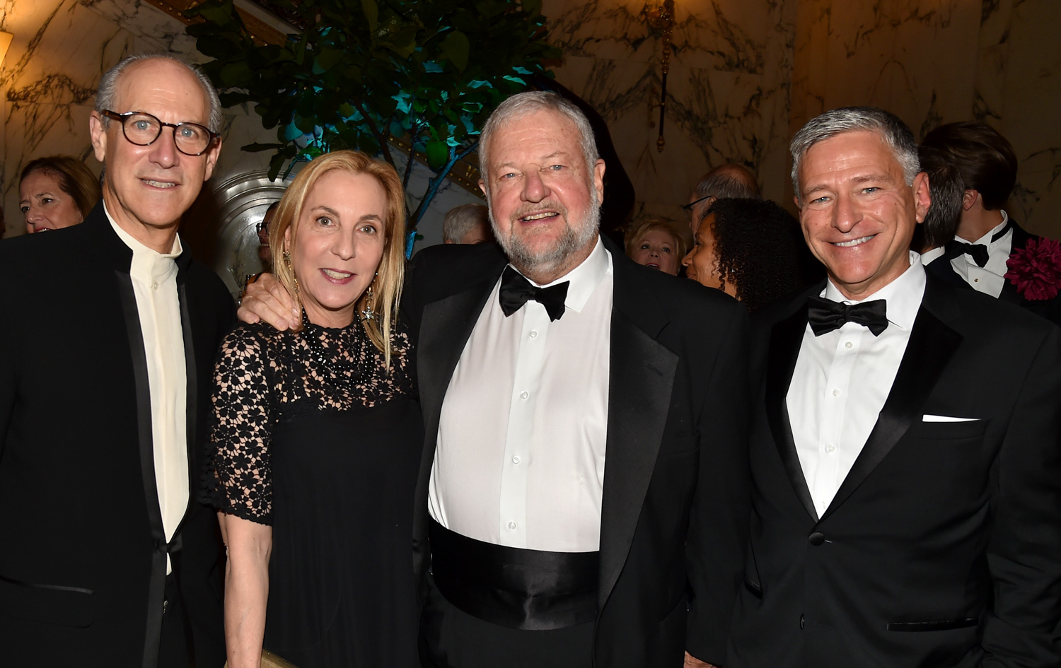 Glenn Lowry, Susan Rockefeller, David Rockefeller, Vin Cipolla