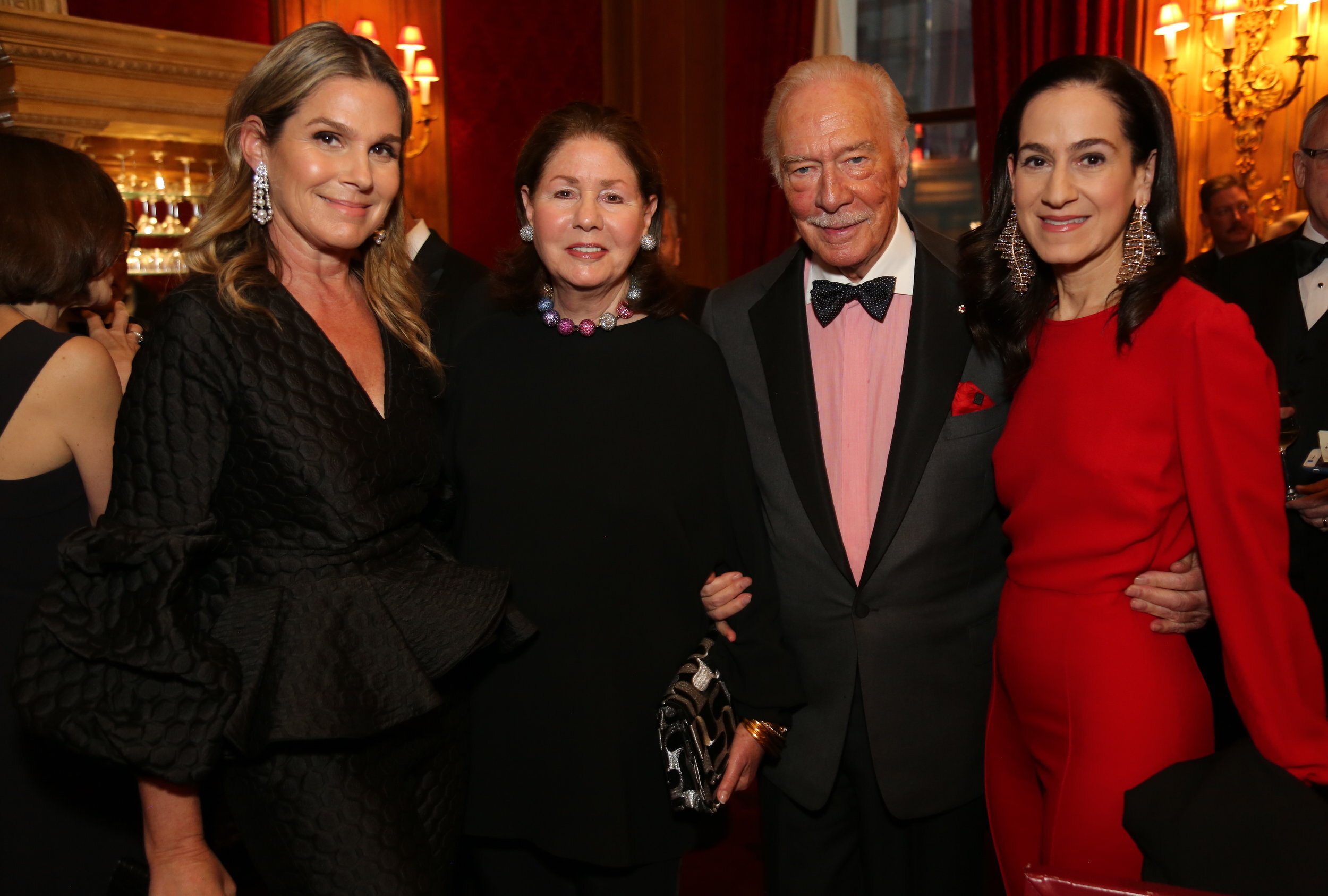 Aerin Lauder Zinterhofer, Jo Carole Lauder, Christopher Plummer, Jane Lauder