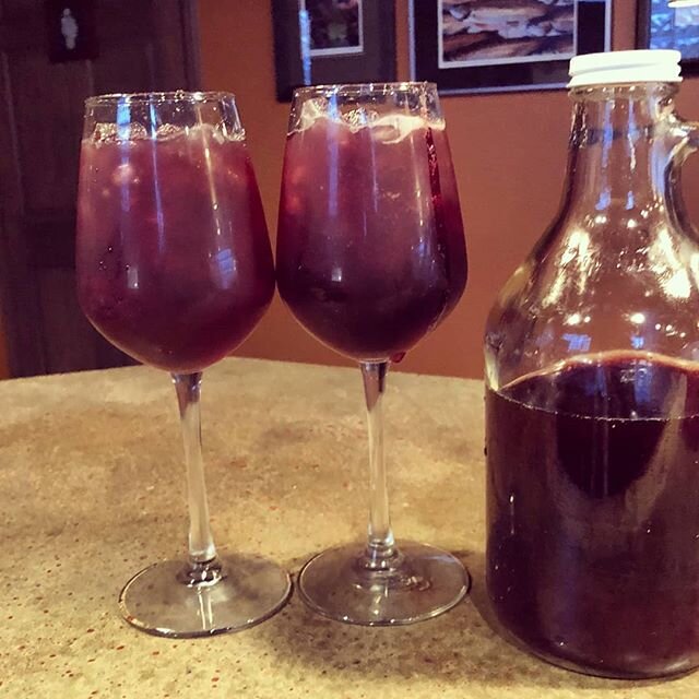 The sun is shining and you deserve some fun in the sun! Complete your evening at home with a growler of our house made Sangria to-go! La Merenda's famous Red Sangria is made with Raspberry Puree, Tripple sec, Red wine, and a splash of our Arti Sans C