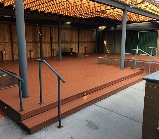 We are anxiously awaiting an update from the city as to when we can safely reopen our doors. In the meantime we are creatively keeping busy. The deck is re-stained! We cannot wait to deck-orate it with flowers from @milaegers and @cindys_greenhouse !