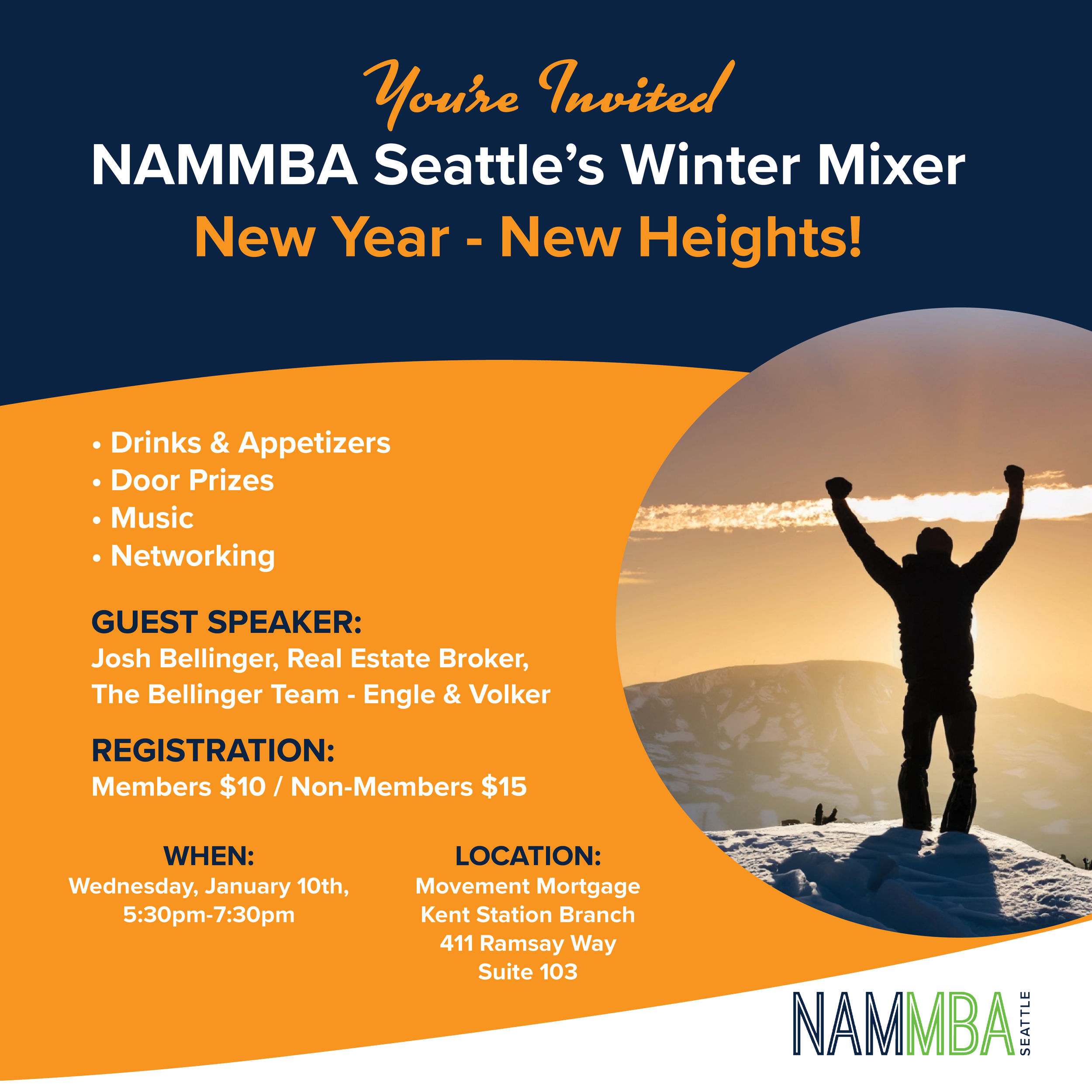 NAMMBA Seattle’s Winter Mixer / New Year - New Heights!