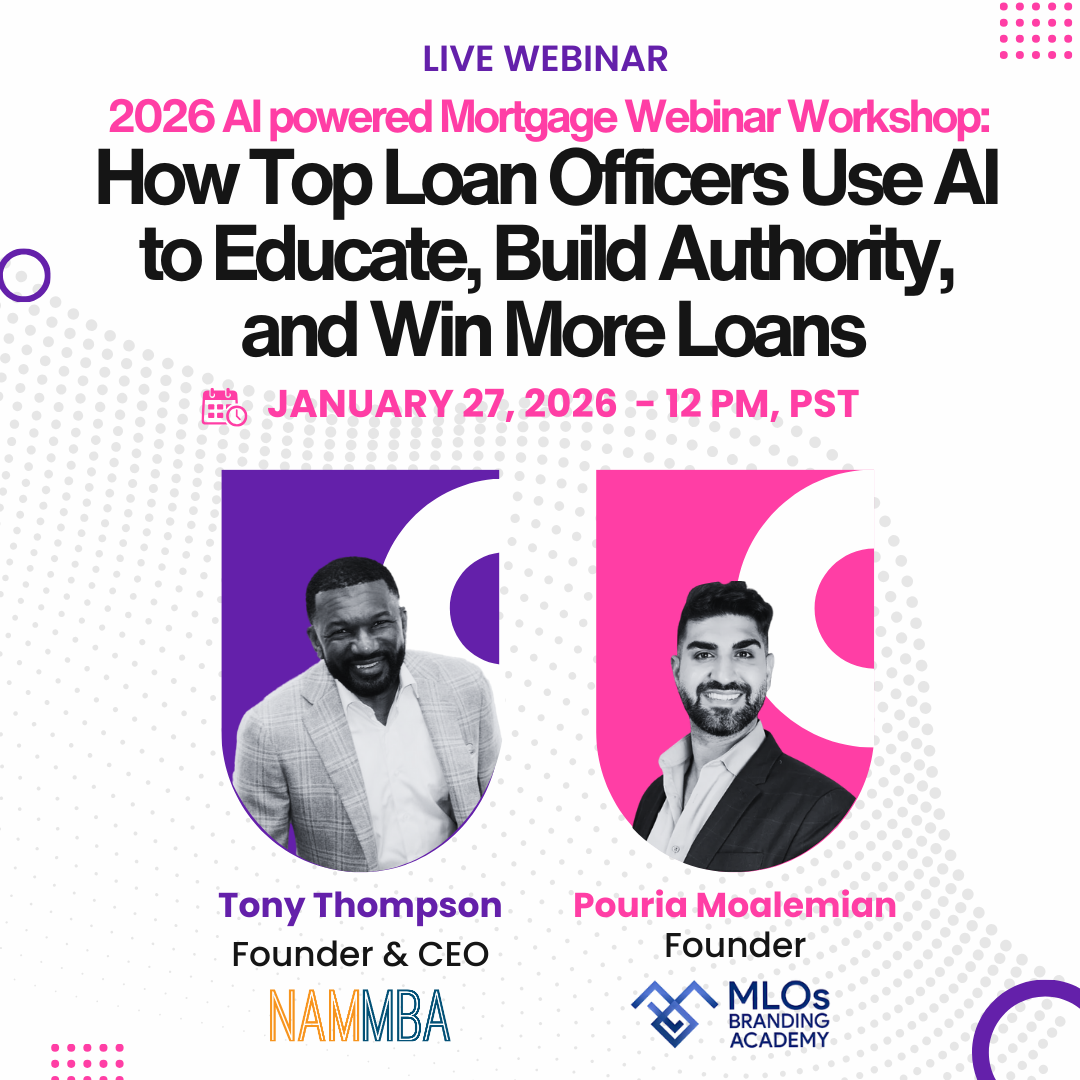 2026 AI-Powered Mortgage Webinar Workshop