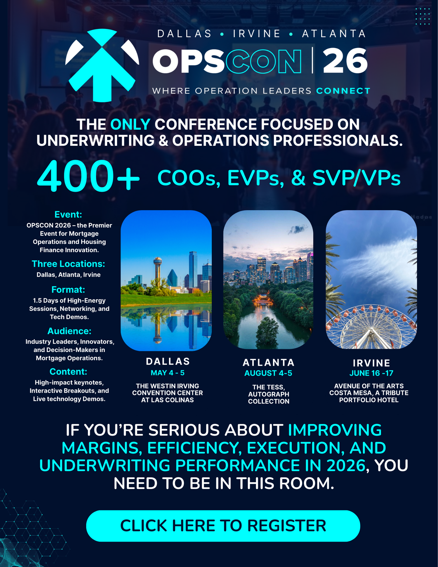 The ONLY conference focused on Underwriting & Operations Professionals ...
