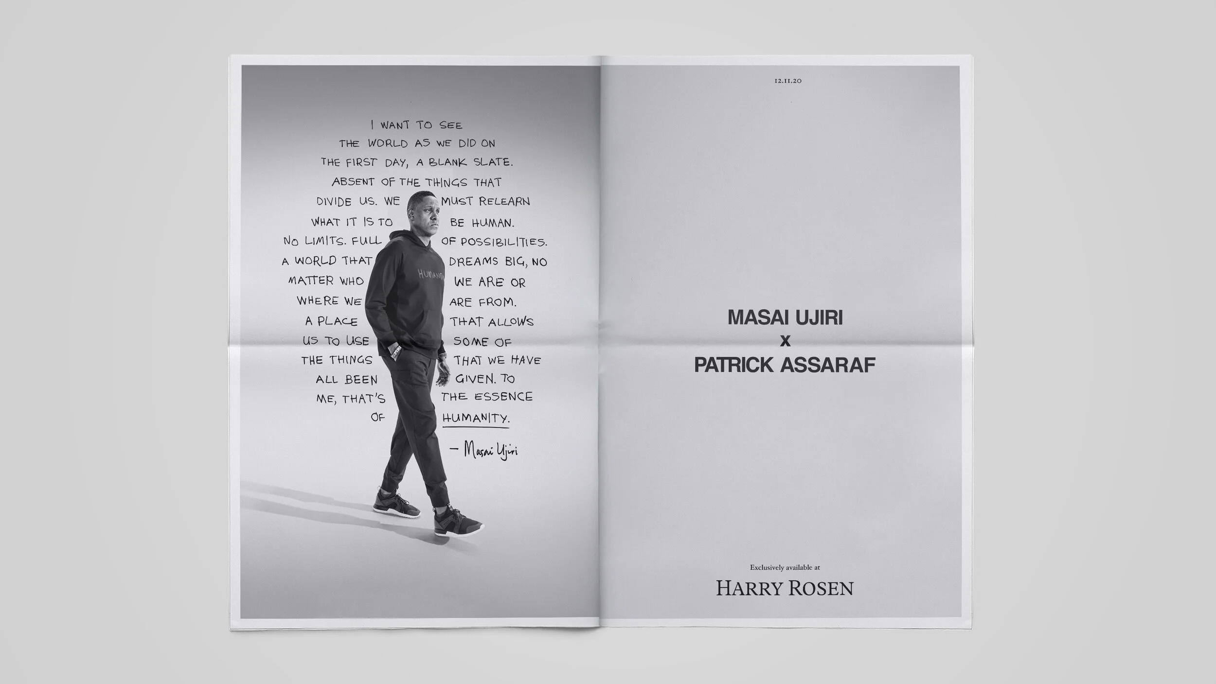 masai ujiri x harry rosen partnership